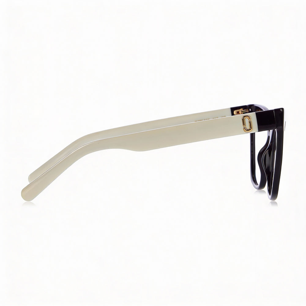 Marc Jacobs Marc 649 Women's Sunglasses featuring a Black White CELLULOSE Frame and 53mm Lens Width