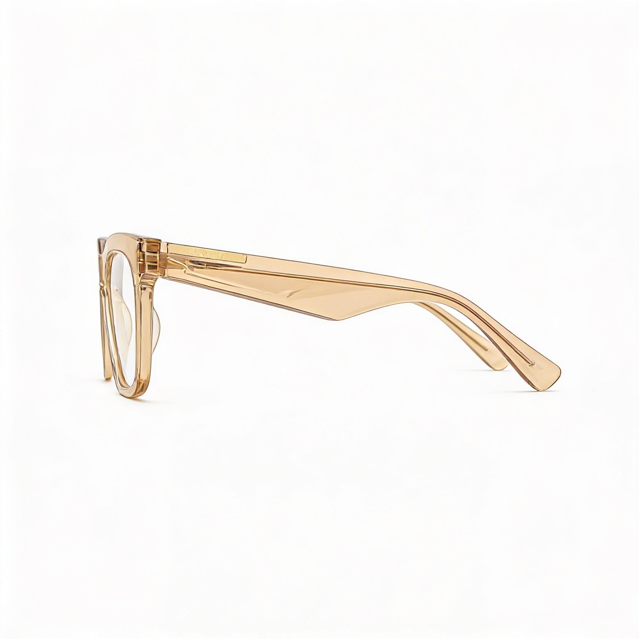BURBERRY Gafas Ópticas Clásicas Unisex Marrón con Lentes Transparentes de Demostración, las Lentes Pueden Ser Reemplazadas por Lentes de Prescripción Personalizadas, Photo 3