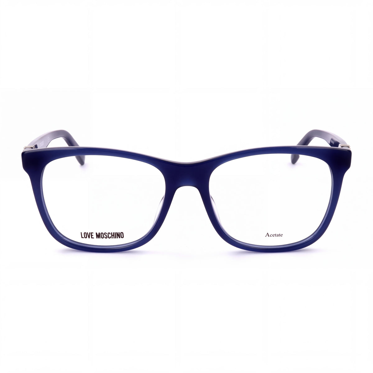 Love Moschino MOL520 Eyewear Women's Multicoloured Acetate Spectacles with Clear Polycarbonate Lenses 52mm, Photo 2