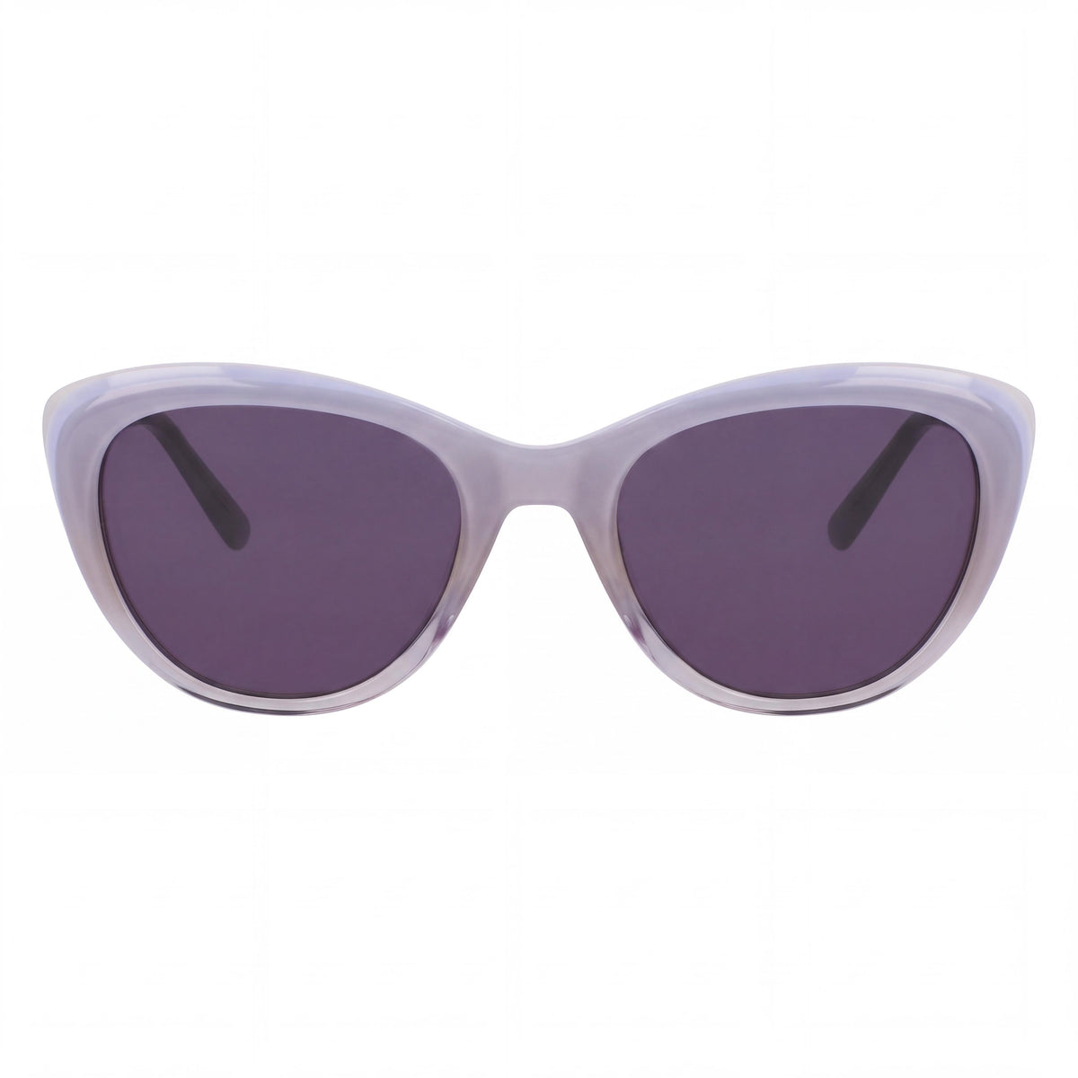 Gafas de sol polarizadas ojo de gato Cole Haan Ch7087 para mujer con montura de plástico ahumada degradada, 100 % protección UV, 53 mm, Photo 2