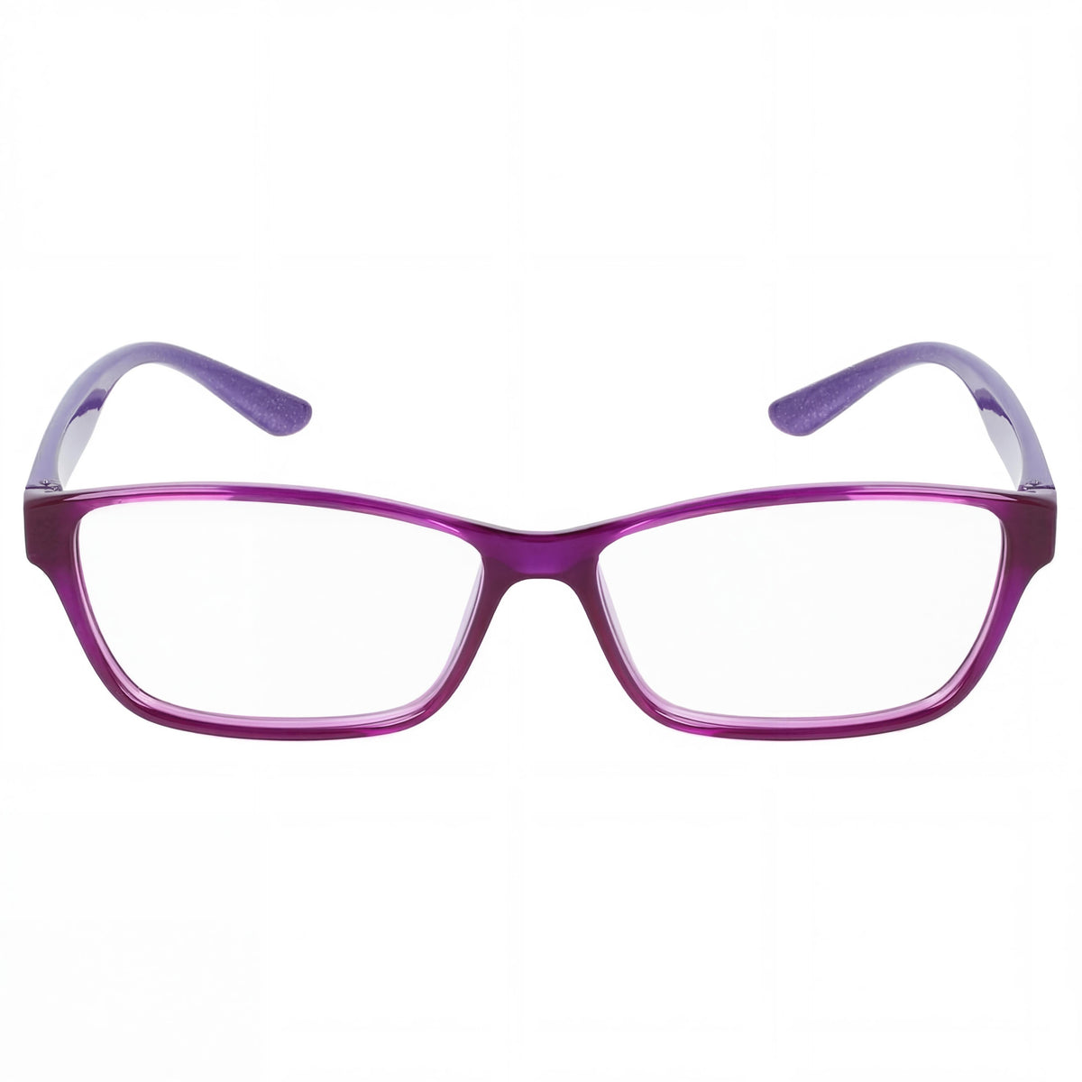 Gafas rectangulares Lacoste L3803b Mi para niños con montura de grilamid morado mate, lentes de 51 mm, Photo 2