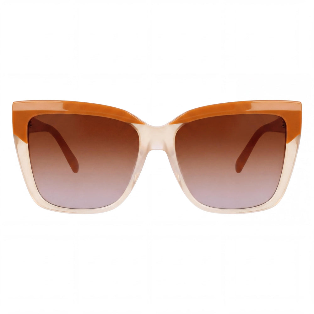 Salvatore Ferragamo Women's Sf1102s Acetate Frame Caramel Non-Polarized UV Protection 400 Sunglasses 58mm