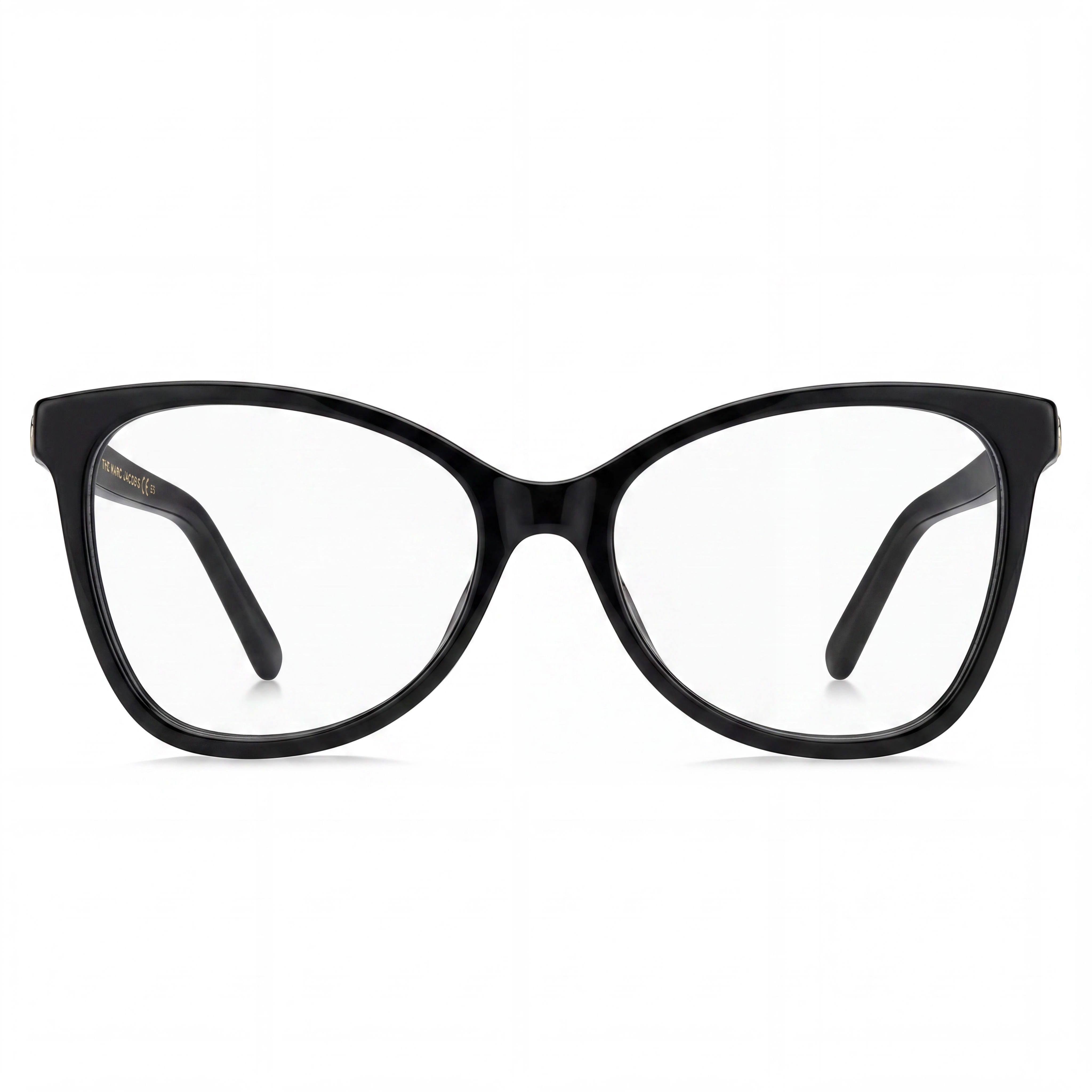 Marc Jacobs Marc 544 Women's Black Acetate Full Rim Cat Eye Eyeglasses featuring a 54mm Lens Width, Photo 2