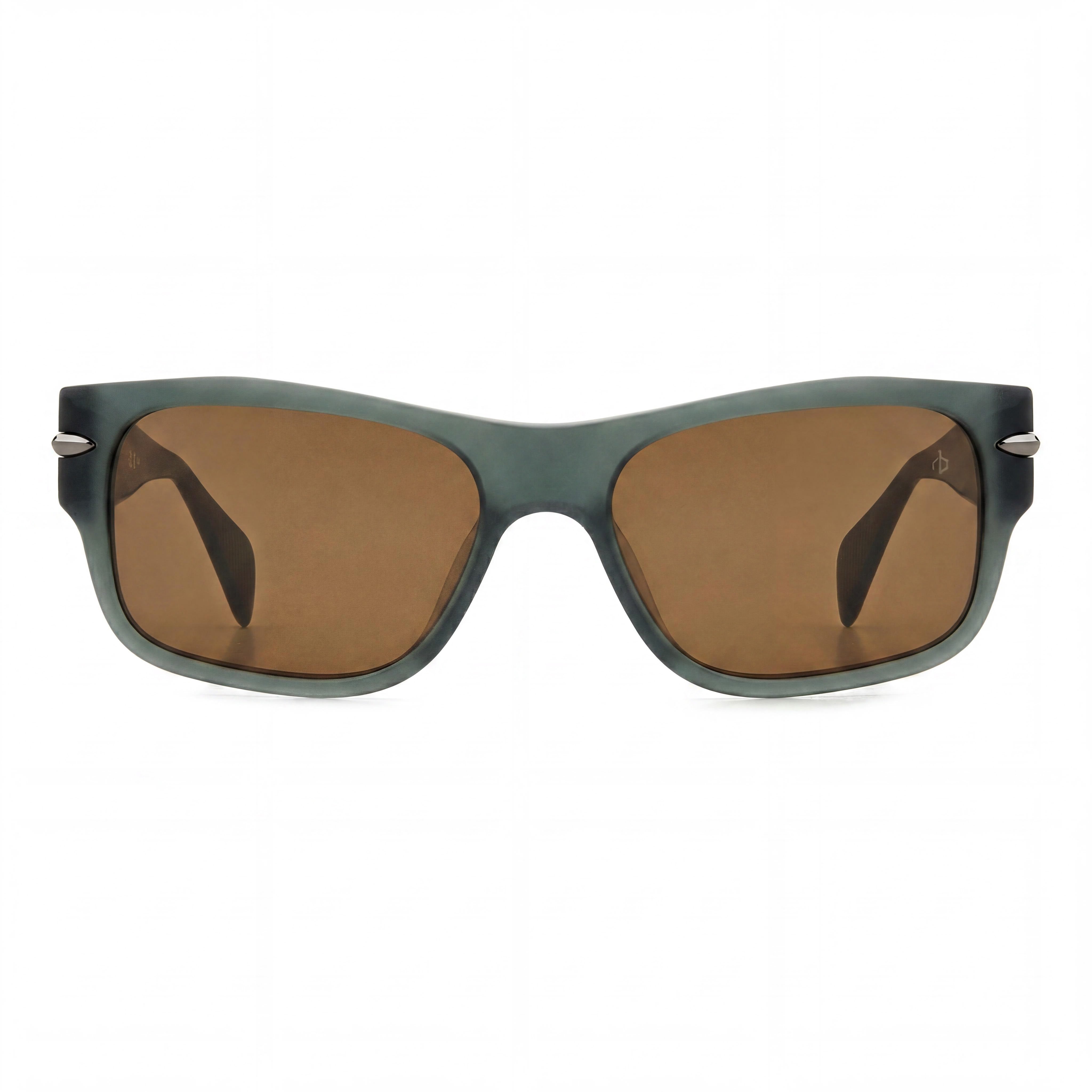 Rag & Bone Casual para hombre, armazón de acetato de cristal, lentes verdes no polarizadas 55-17-145, Photo 2