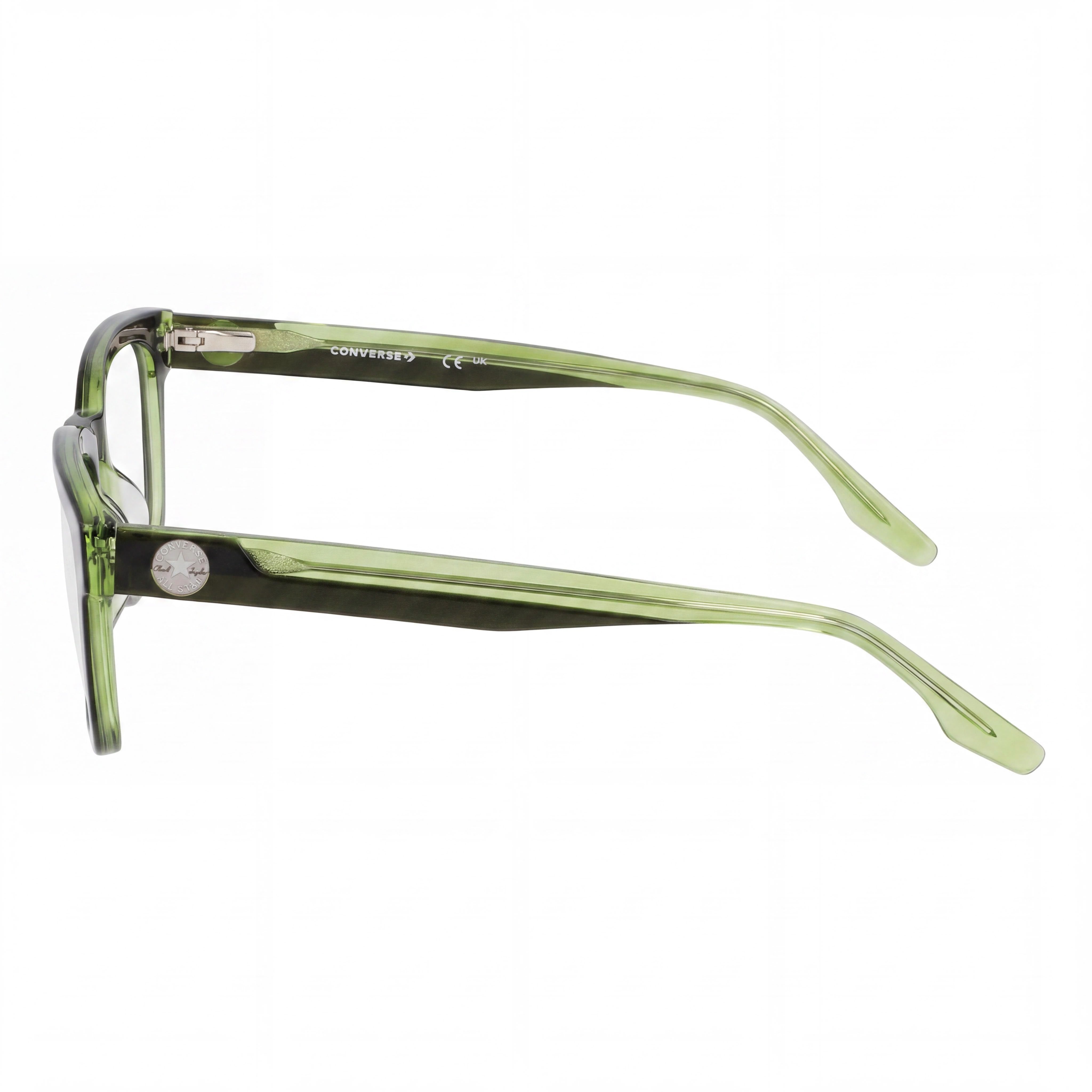 Converse Classic Unisex Crystal Cargo Laminates Acetate Frame Eyewear, Polycarbonate Lenses, 52mm, Photo 2