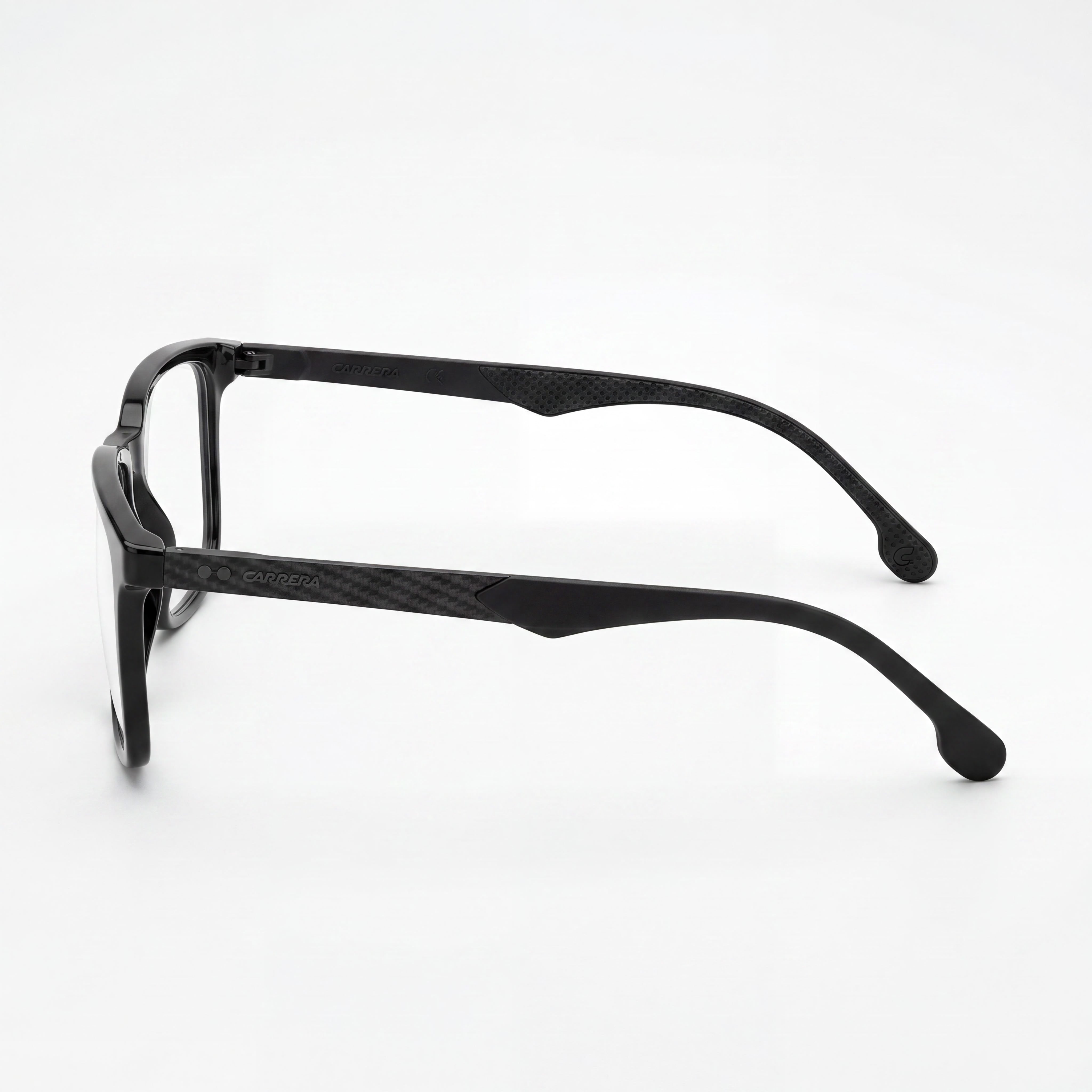 Carrera 8847 Unisex Black Acetate Front Carbon Fiber Temples Eyeglasses 54mm, Photo 2