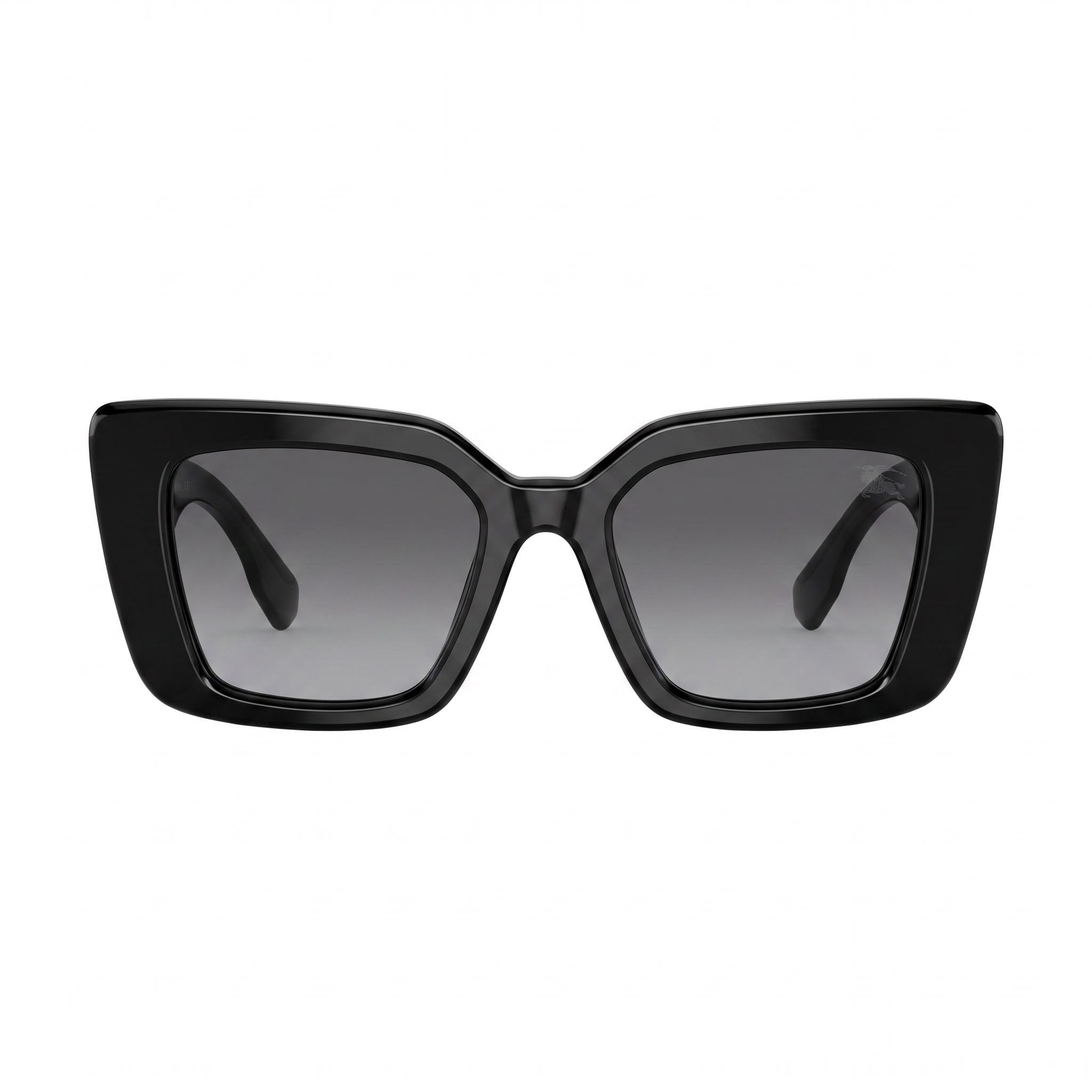 BURBERRY Classic Unisex Acetate Black Dark Grey Eyeglasses 51mm, Photo 2