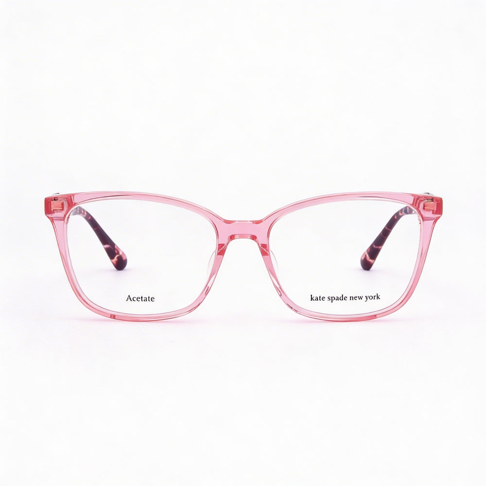 Kate Spade New York Davina - Gafas de sol para mujer, acetato rosa, 54 mm