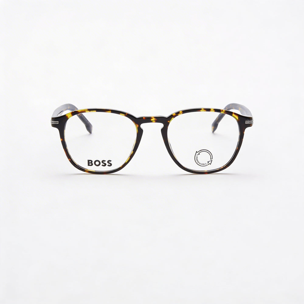 Gafas de sol de plástico Hugo Boss 1509/G para hombre, color miel, blanco, gris, marrón, sin polarizar, 51 mm
