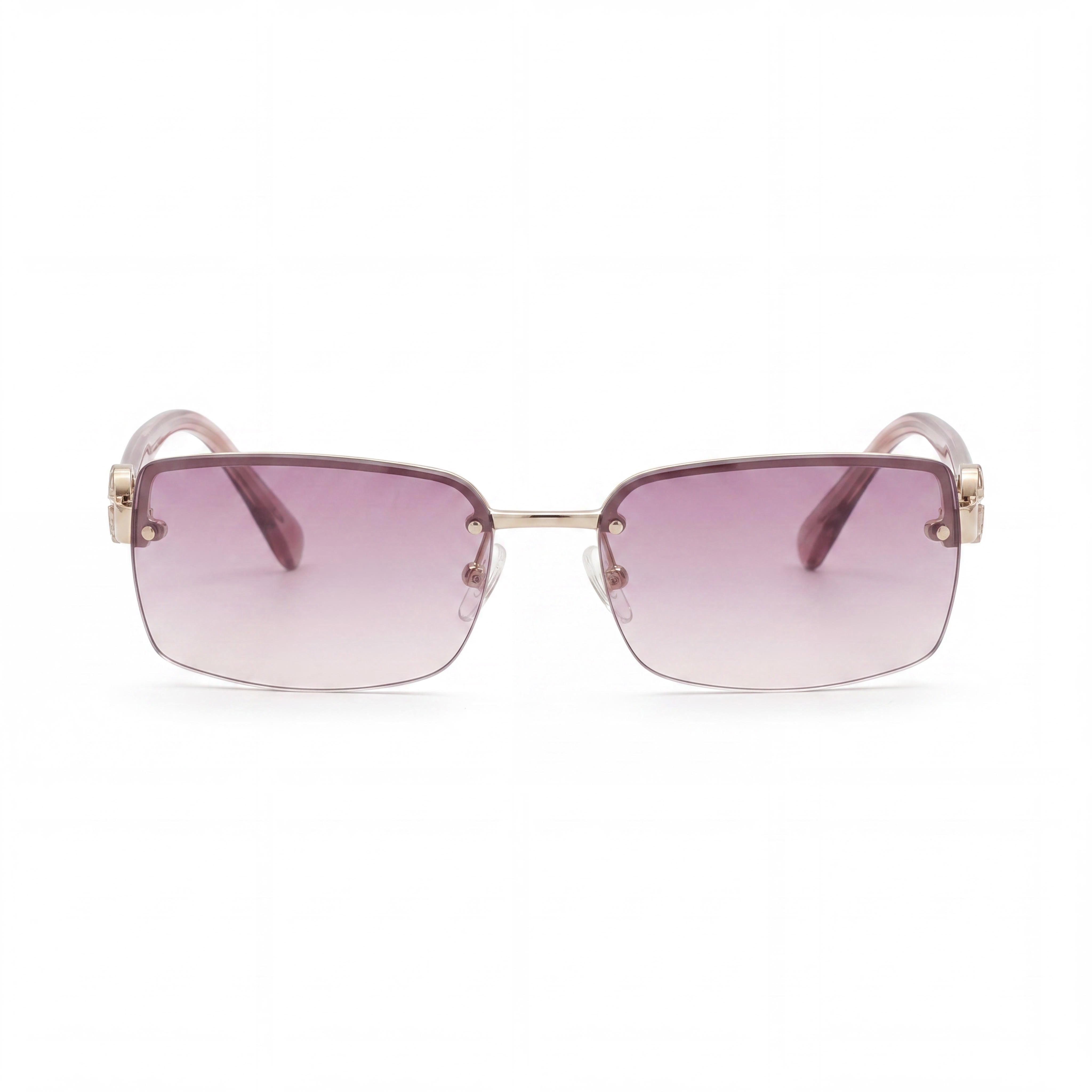 Marc Jacobs Mj 1067 Women's Gold Pink Metal Frame Eyewear with Gold Nude Lenses, 54mm Lens Width, Photo 2