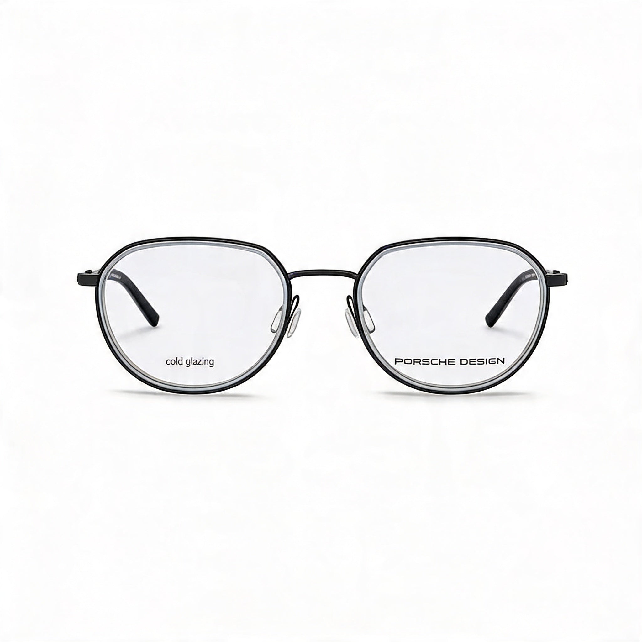 Porsche Modern Unisex RXP Polyamide Black Grey Frame for Optical Prescription Eyeglasses 53-21-145mm, Photo 3