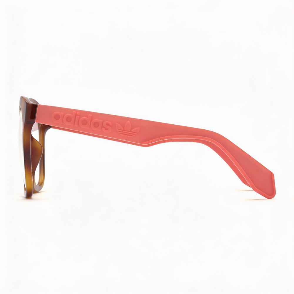 Gafas oftálmicas adidas Originals Casual Havana para mujer con lentes transparentes no polarizadas, talla 57-15-140