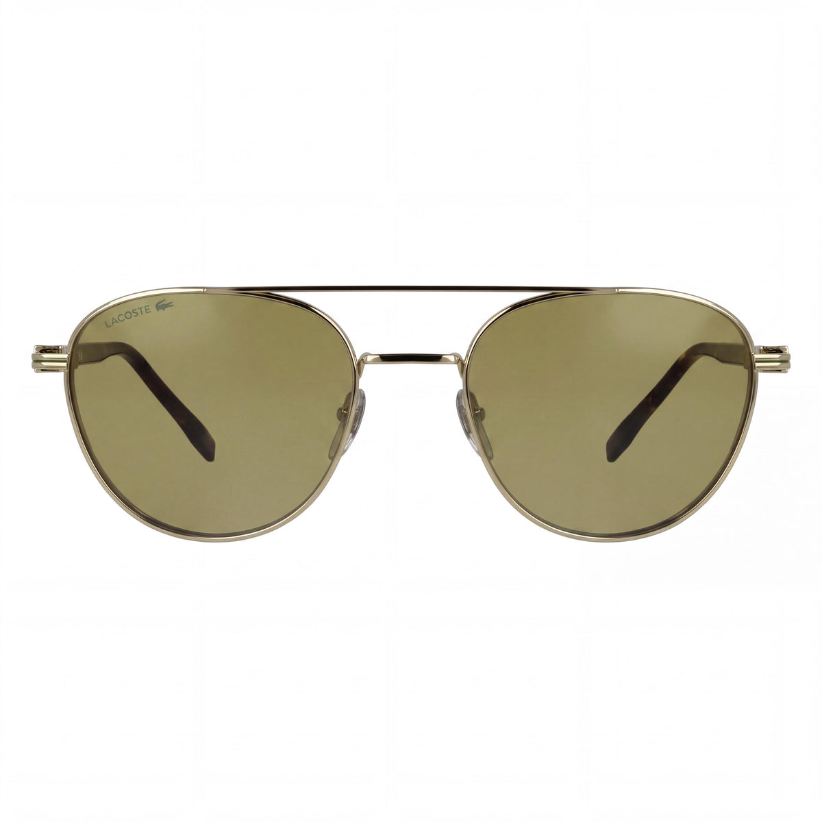 Lacoste L271s N Men's Classic Metal Gold Frame, Polarized Gold Lenses, UV Protected Sunglasses 54-20-145mm, Photo 2