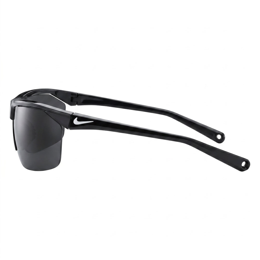 Nike Tailwind Sunglasses Unisex Shiny Black White Plastic Frame UV Protected 70-16-120
