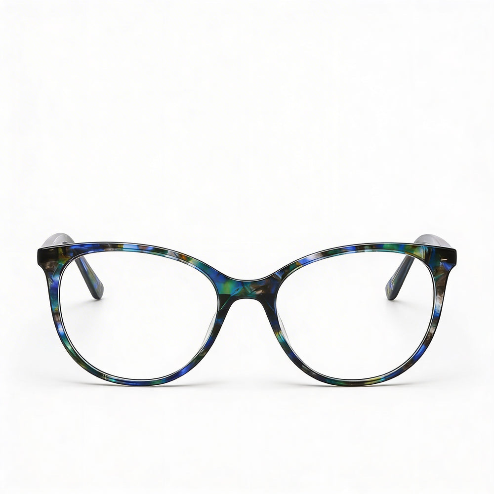 Gafas Juicy Couture de la Colección Moderna para Mujer con Montura de Acetato Habana Azul y 52 mm de Ancho de Lente