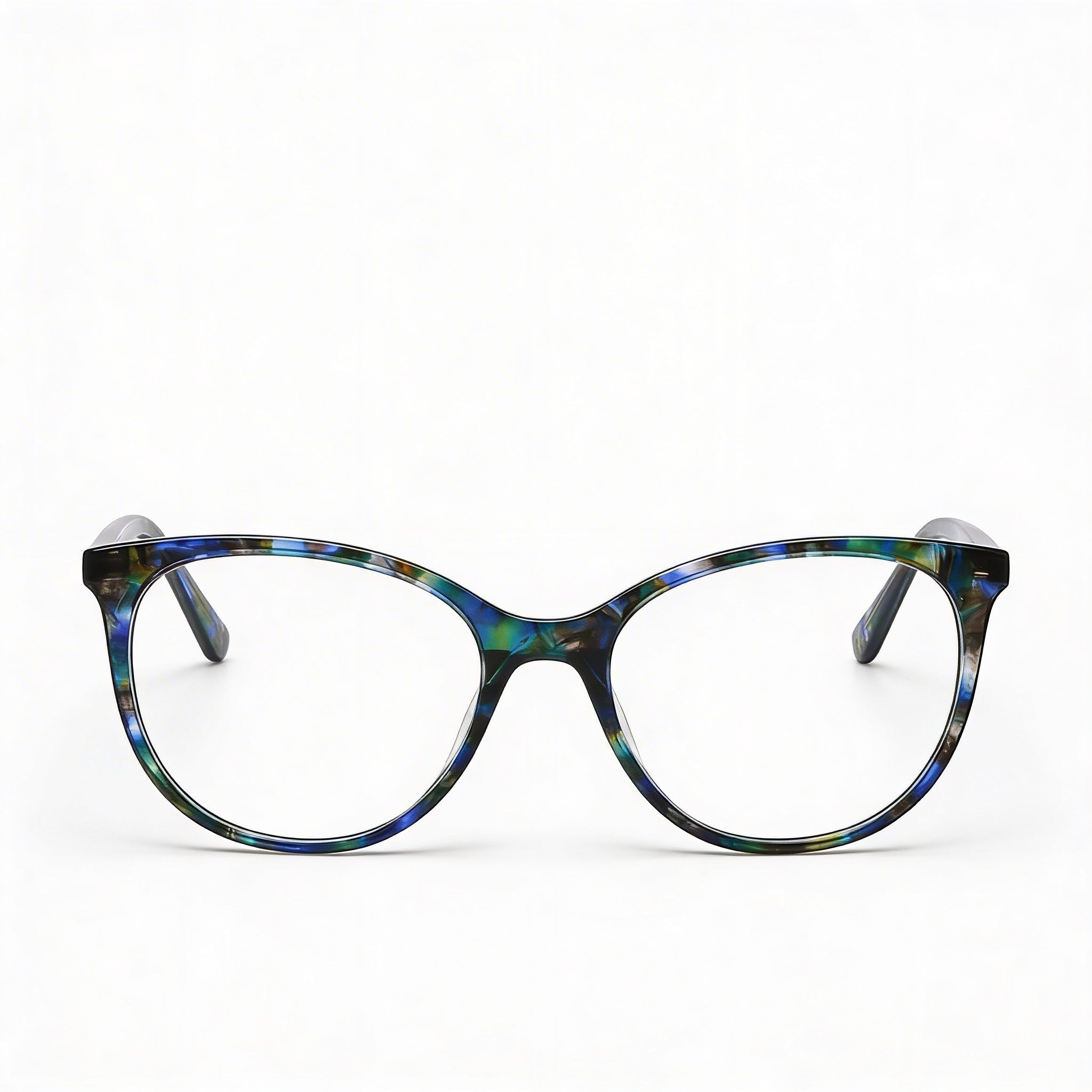 Gafas Juicy Couture de la Colección Moderna para Mujer con Montura de Acetato Habana Azul y 52 mm de Ancho de Lente, Photo 2