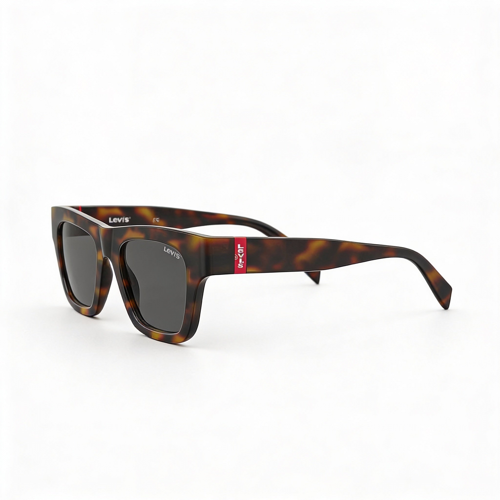 Gafas de sol unisex Levi's LV 1026/S ECO POLYAMIDE, Havana 2, lentes de 52 mm, puente de 21 mm, patillas de 140 mm, Photo 3