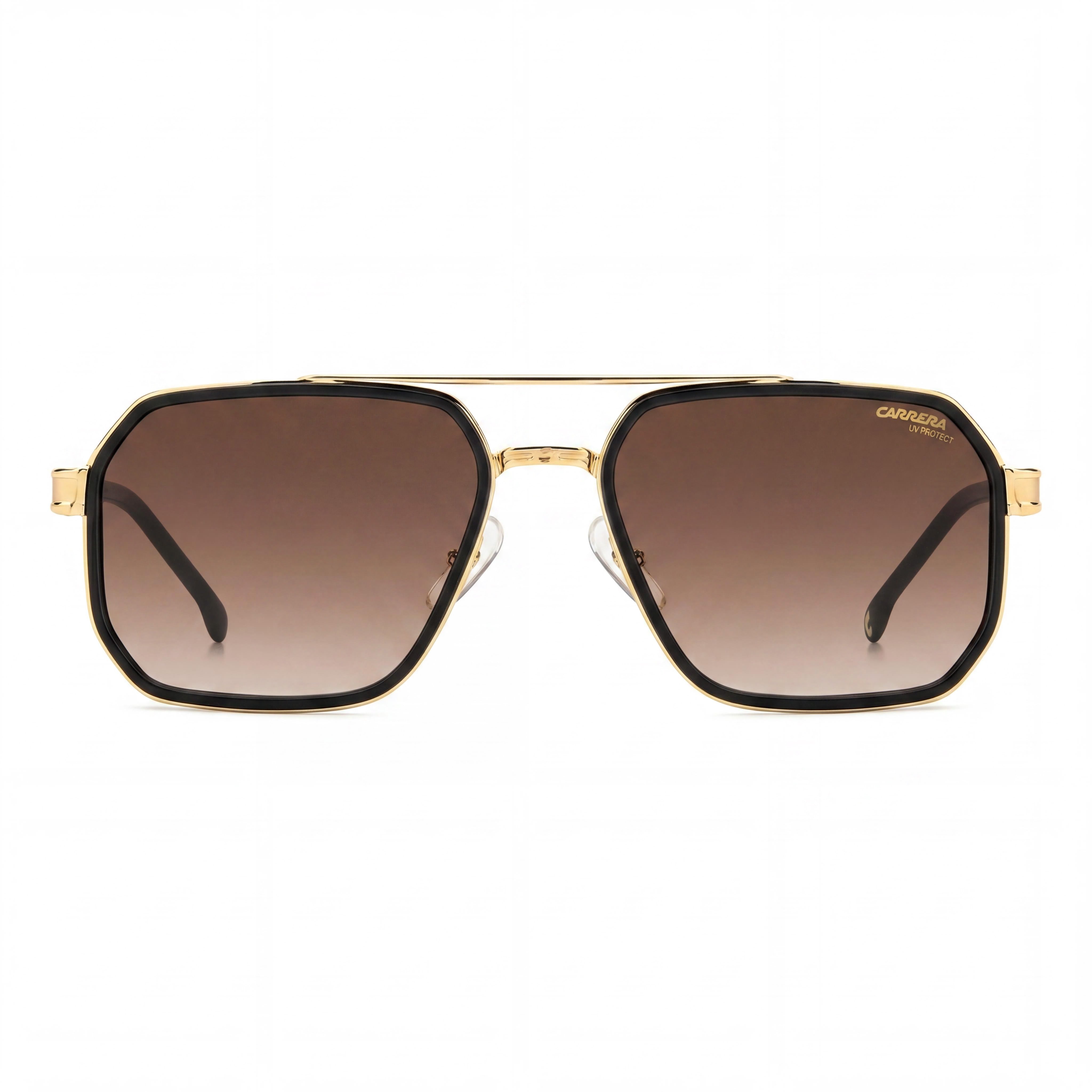 Carrera 1069/S Men's Matte Black Gold Stainless Steel Sunglasses 58mm, Photo 2