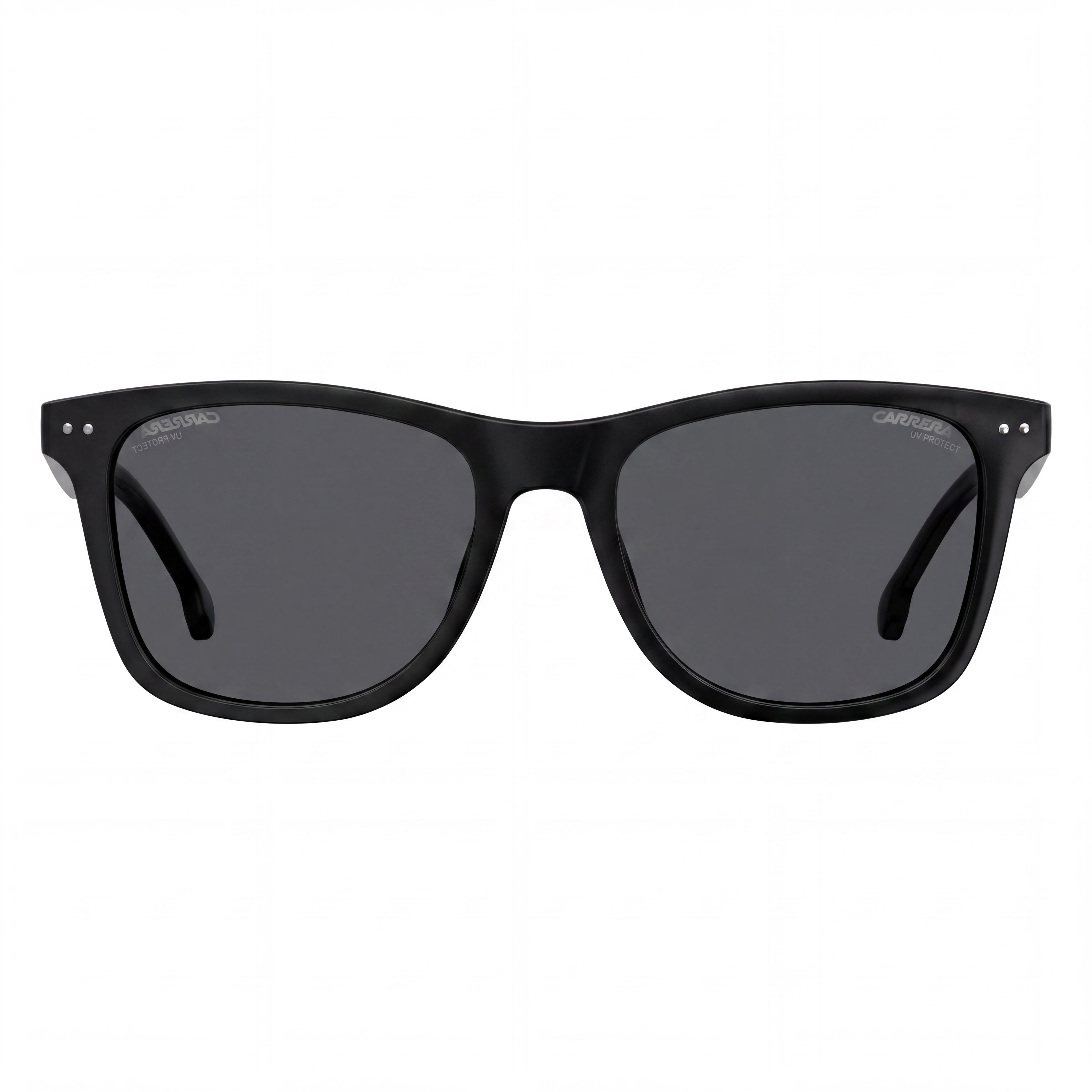 Gafas de sol unisex Carrera 2022t/S rectangulares de poliamida inyectada, negras, no polarizadas, con protección UV, 51-18-135, Photo 2