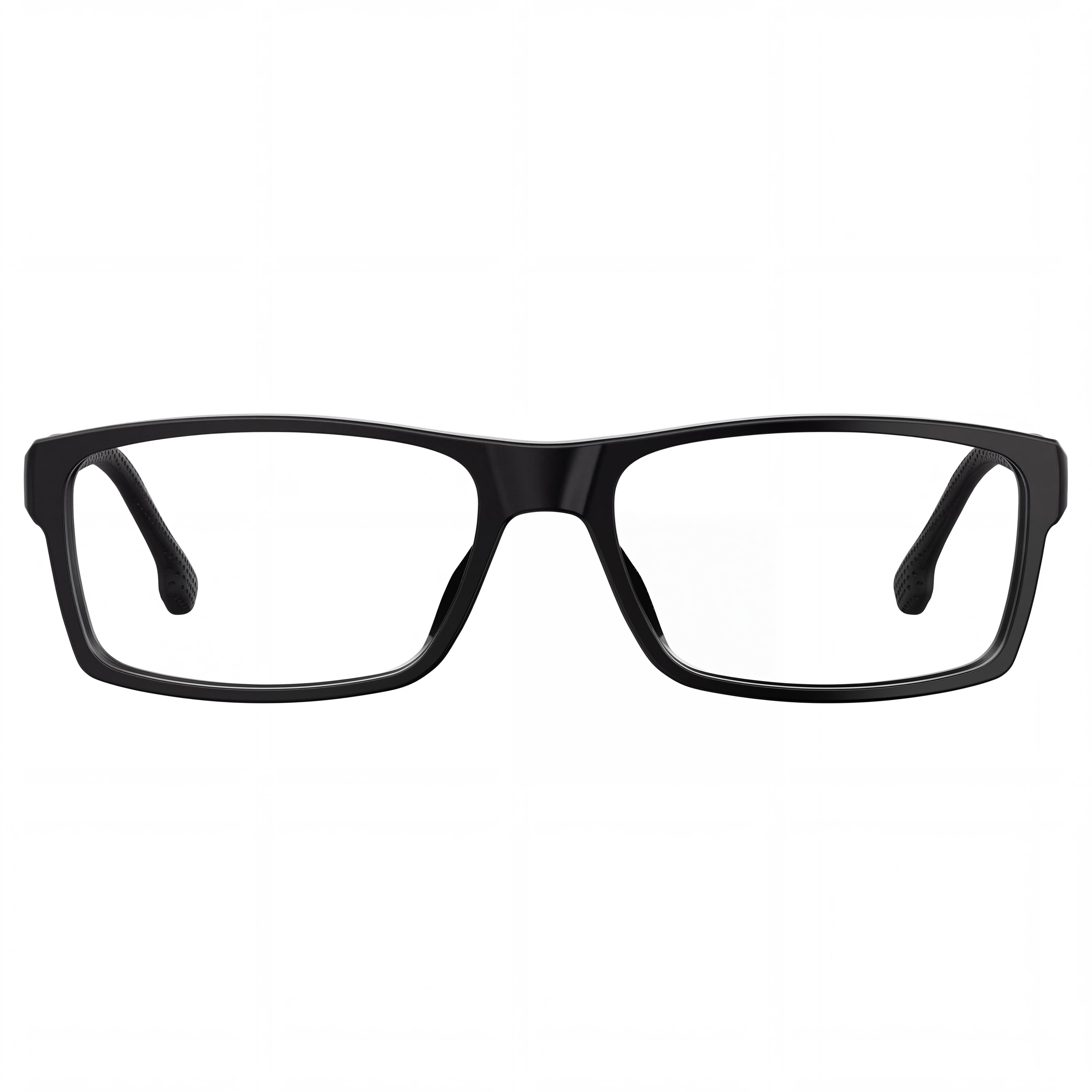 Carrera 8852 Men's Black Plastic Frame Non Eyeglasses with Black Demo Lenses 57mm, Photo 2
