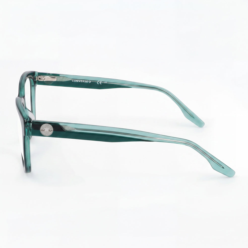 Converse Classic Women's Crystal Teal Laminates Acetate Frame Optical Eyeglasses with Polycarbonate Lenses 52mm