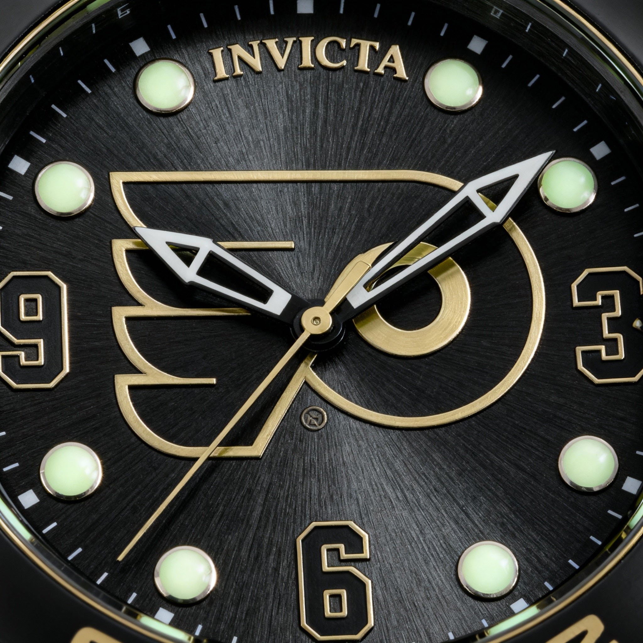 Invicta NHL Collection IN-42308-AMZUK Men's Quartz Analog Black Stainless Steel Water Resistant 48mm Watch, Photo 3