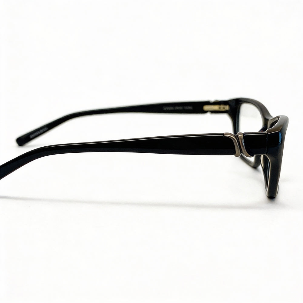 Montura de gafas Jones New York J226 Petite para mujer, de acetato, plástico, con bisagra de resorte, color tortuga, 50-15-140