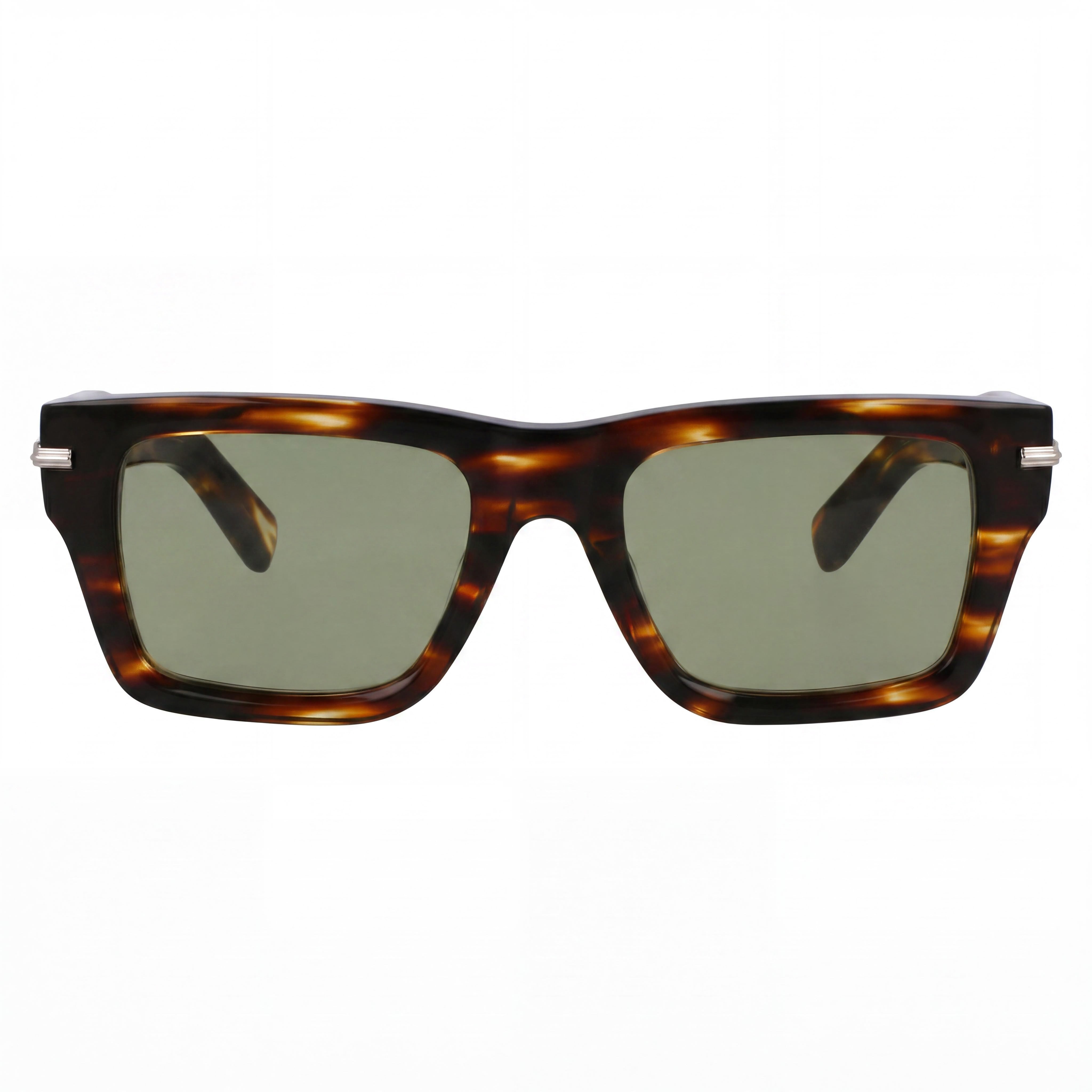Ferragamo Sf2033s Unisex Titanium Frame, Striped Brown Color, UV 400 Protection Eyewear 53mm, Photo 2