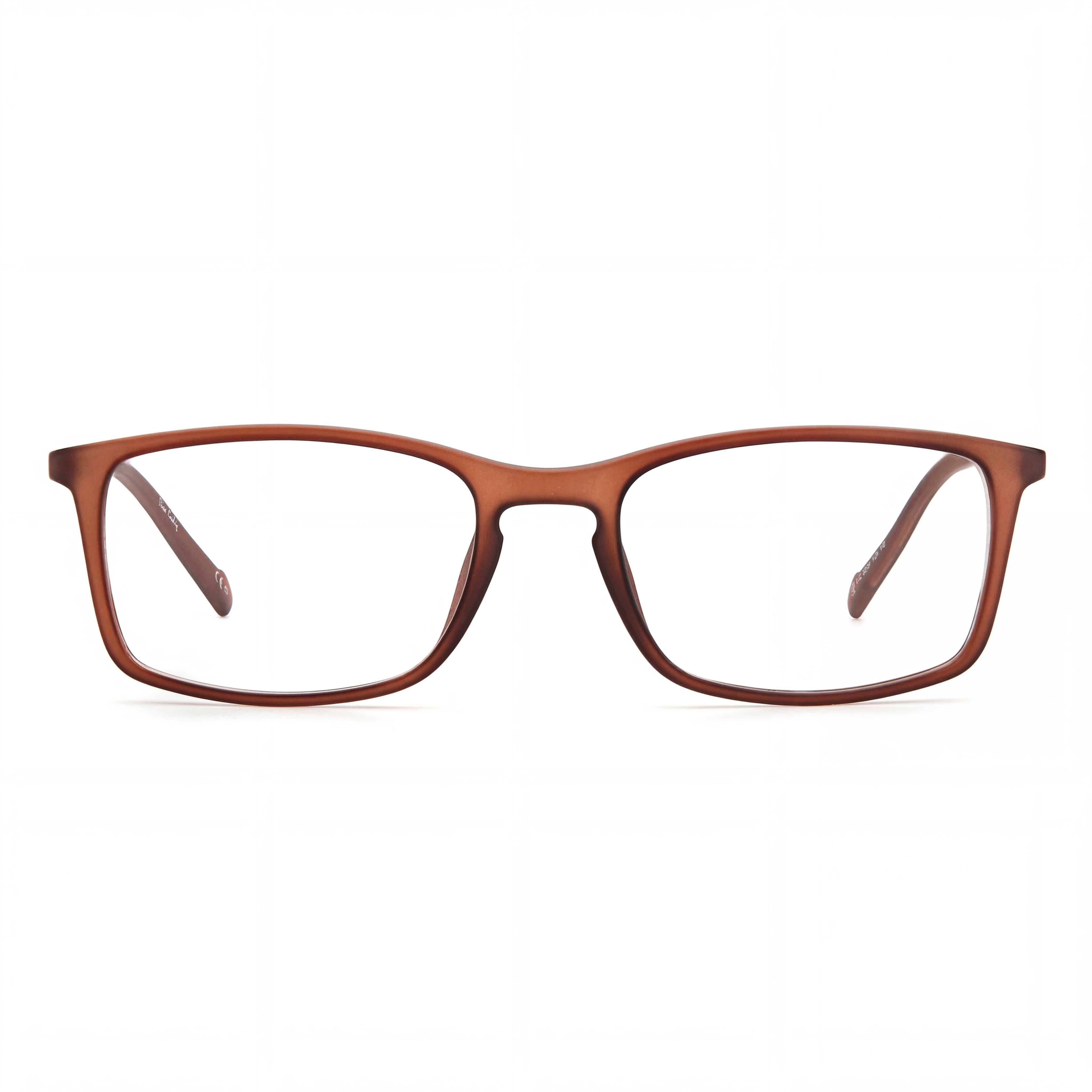 Pierre Cardin P.C. 6239 Unisex Modern Matte Brown Propionate Frame Polycarbonate Lens Sunglasses 55mm, Photo 2