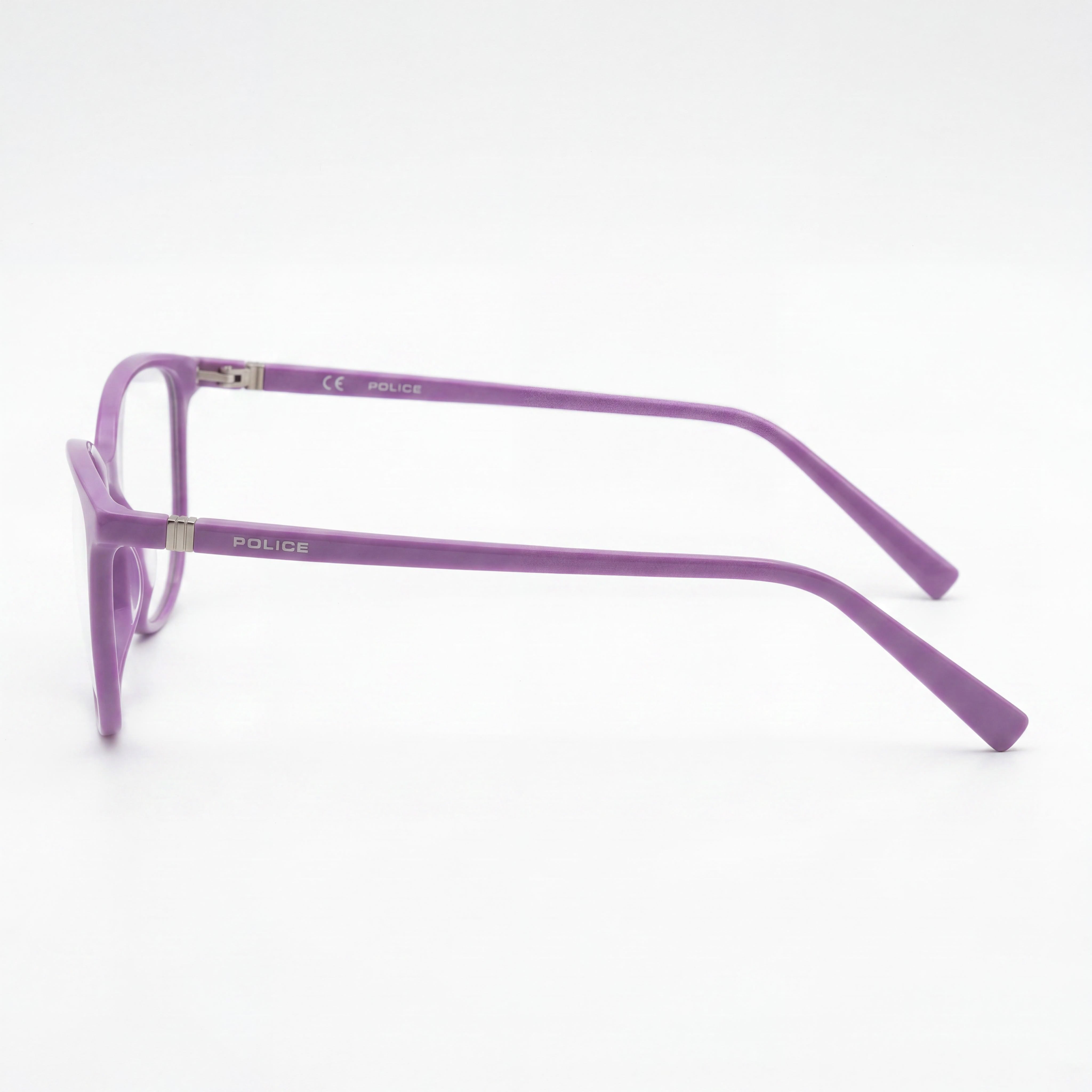 POLICE Vpl_01972_8tw Unisex Optical Frames with Sage Green Acetate/Metal Frame Clear Lenses 53mm, Photo 3