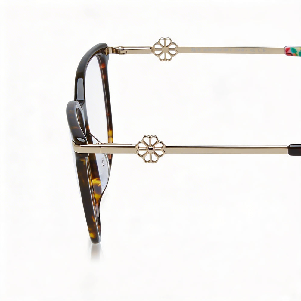 Monturas de gafas de acetato La Habana modernas Kate Spade New York para mujer con lentes de 52 mm de ancho