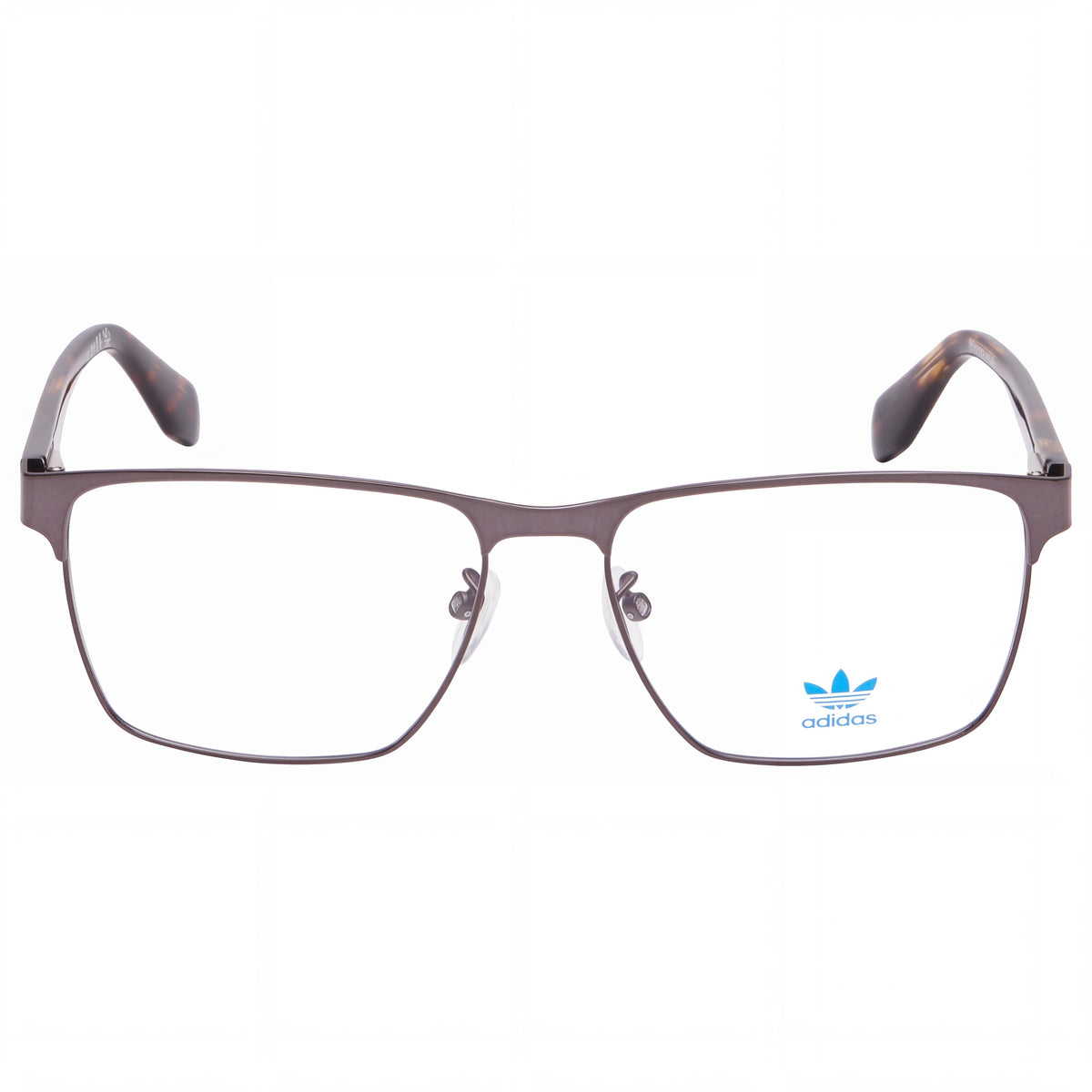 adidas Originals Anteojos ópticos modernos para hombre con armazón de metal en color bronce brillante, tamaño 55-16-140, Photo 2