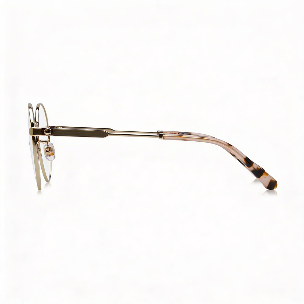 kate spade new york Gafas de sol para mujer Jalisia/F con montura de acero inoxidable en color oro rosa habana de 52 mm