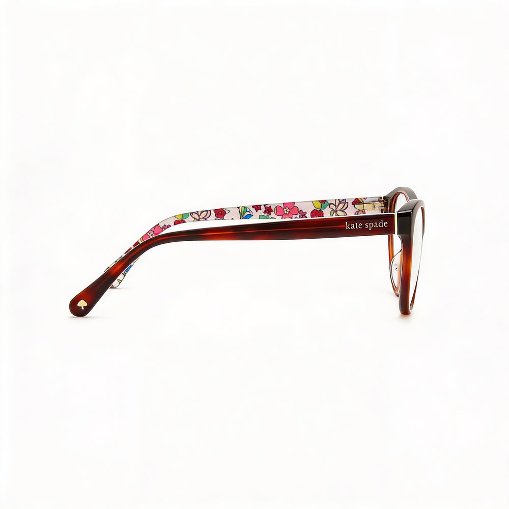 Kate Spade New York Nataly Women's Multicolored Plastic Frame with Clear Plastic Lenses 51-17-140
