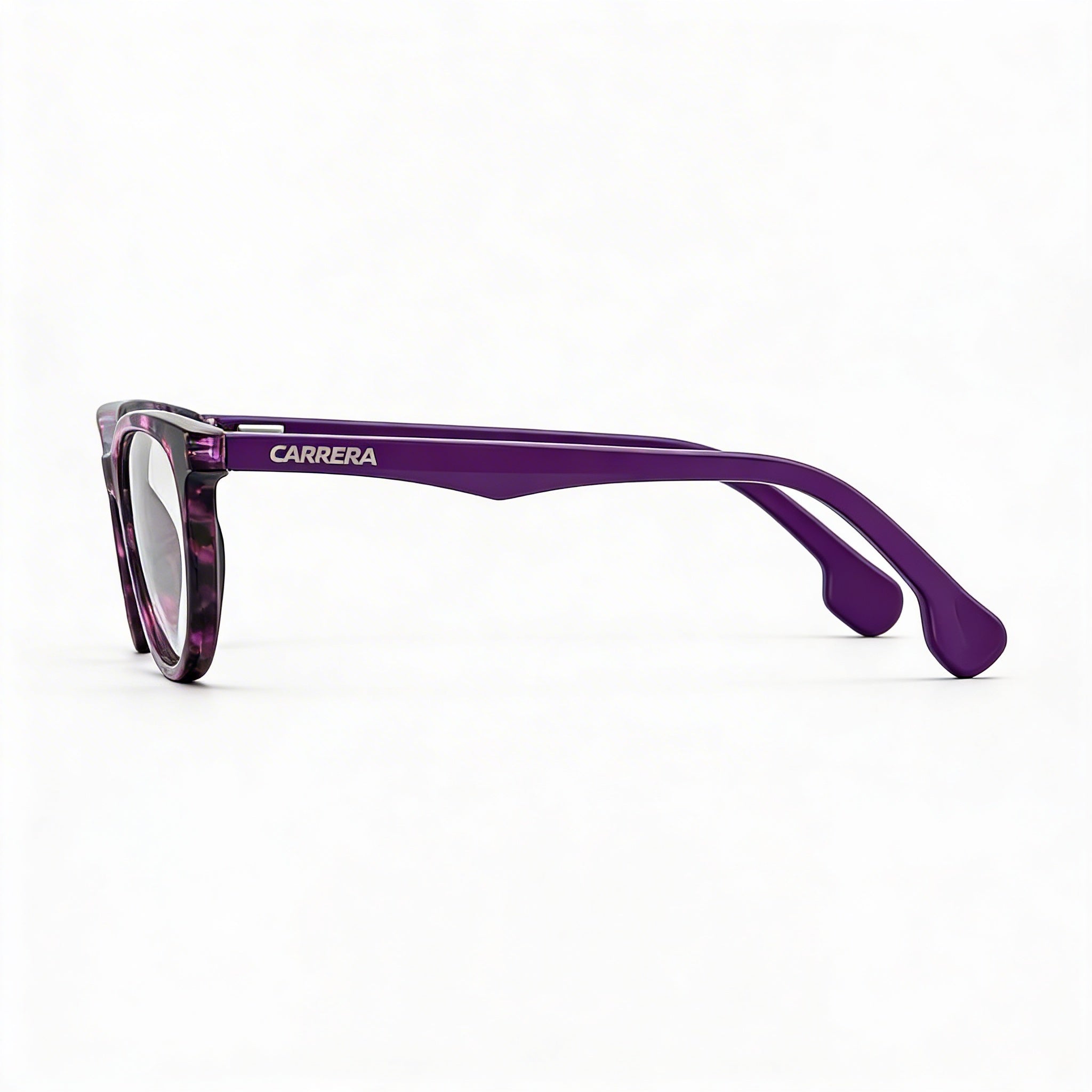 Montura de gafas Carrera unisex de acetato, violeta habana, lentes de 46 mm, puente de 16 mm, patilla de 130 mm, Photo 3