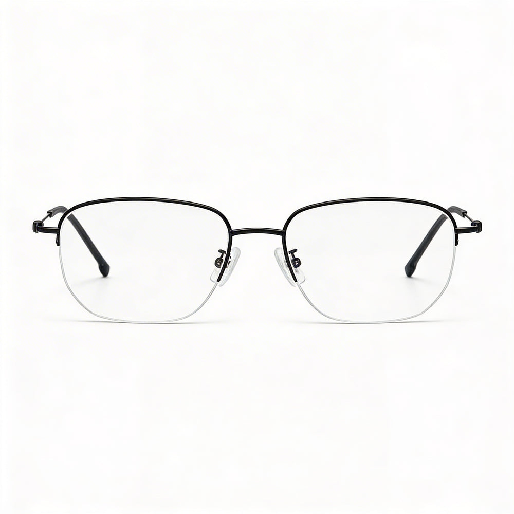 Gafas de sol Hugo Boss modernas para mujer sin polarizar, montura de aleación de acero negra, lentes de policarbonato, 54 mm