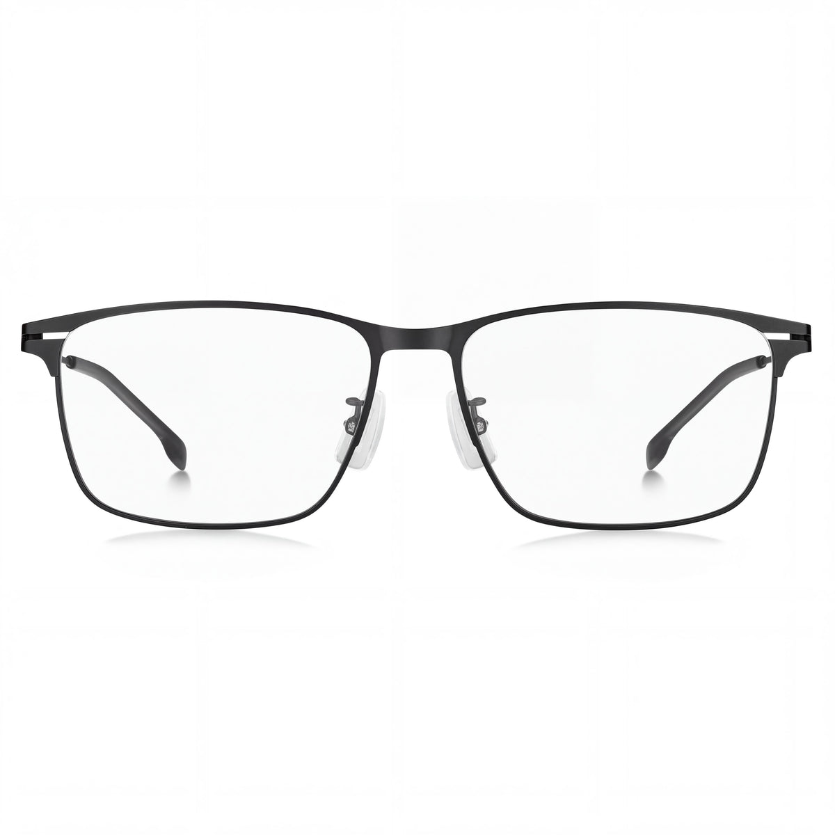 Hugo Boss BOSS 1467/F Classic Unisex Matt Black Metal Frame Eyeglasses with Polycarbonate Lenses, 57mm Lens Width, Photo 2