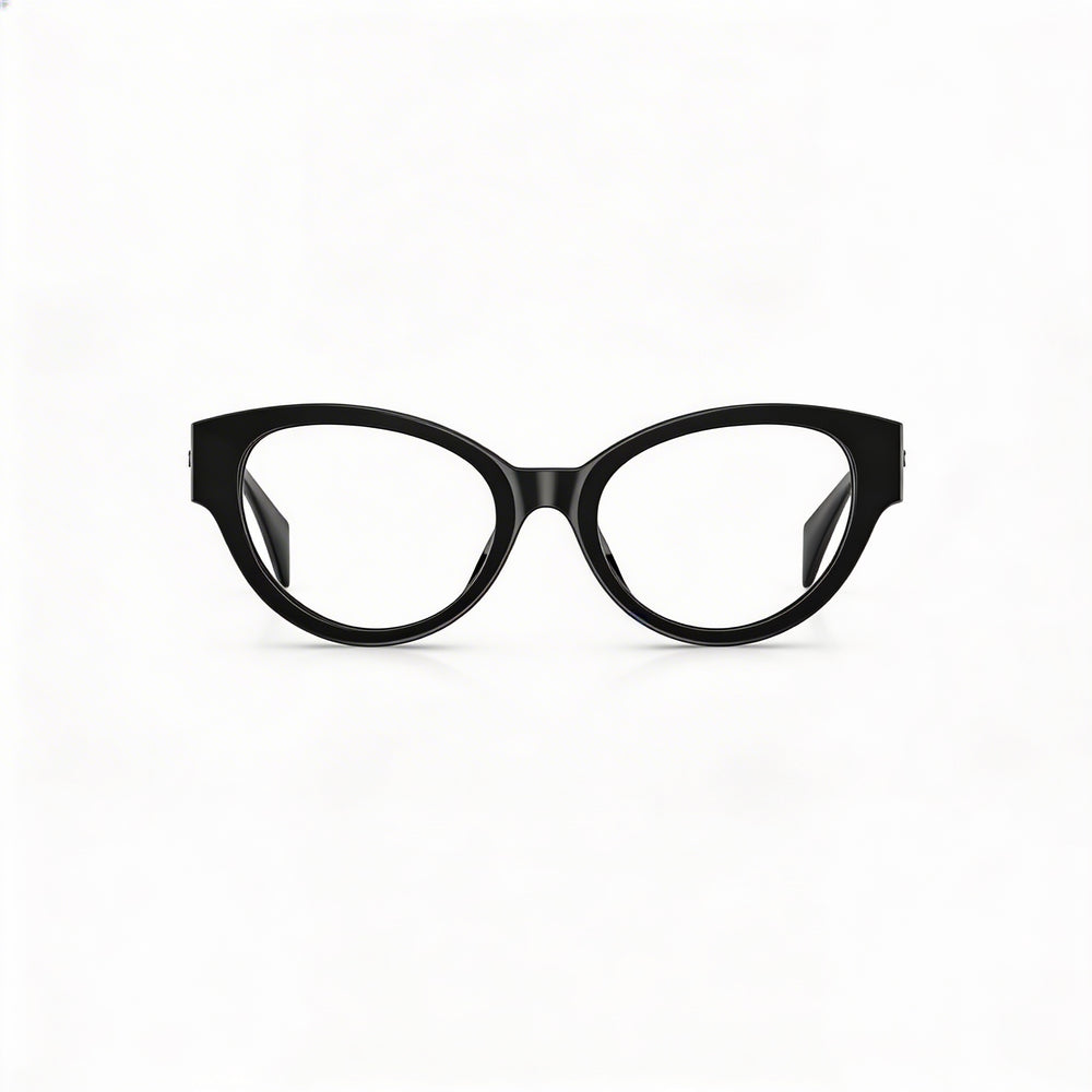 Gafas de vista Versace Ve 3361u para mujer de acetato negro transparente de 51 mm