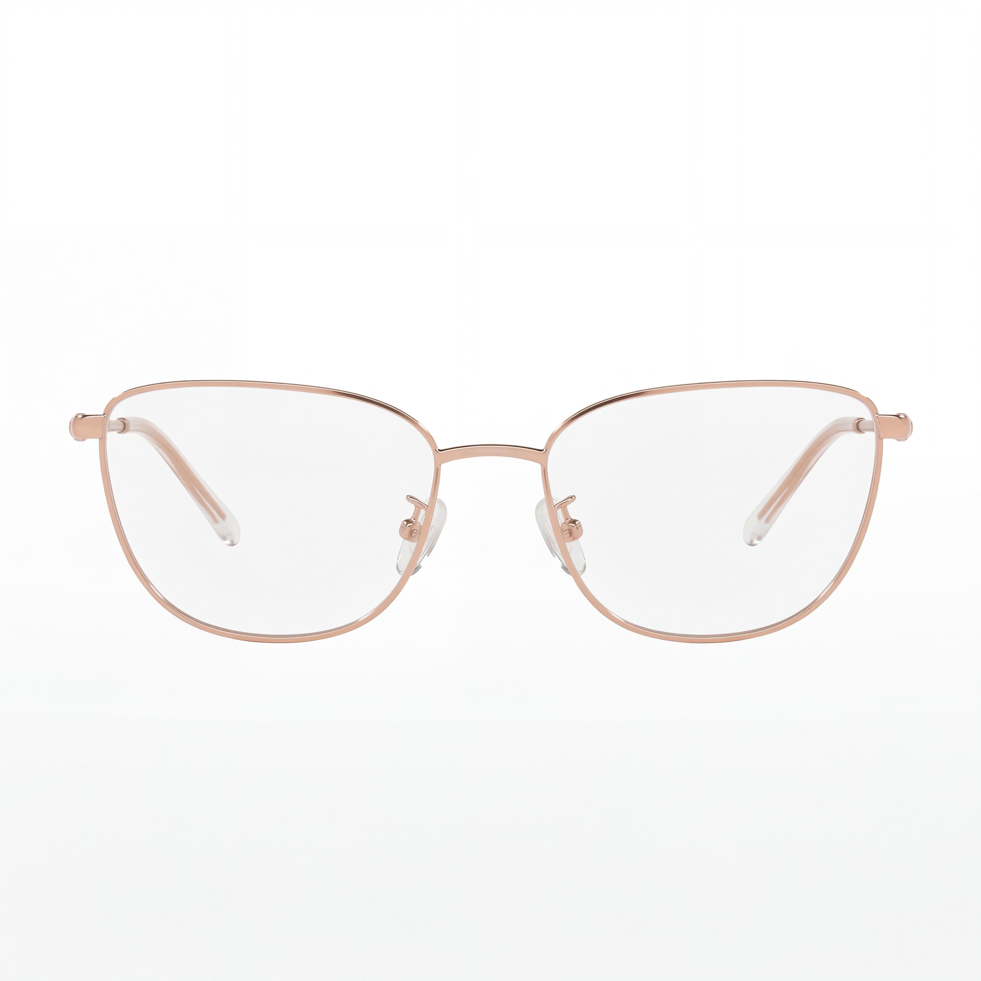 Tory Burch Classic Gold Women's Metal Gold Square Eyeglasses 52mm, Photo 2