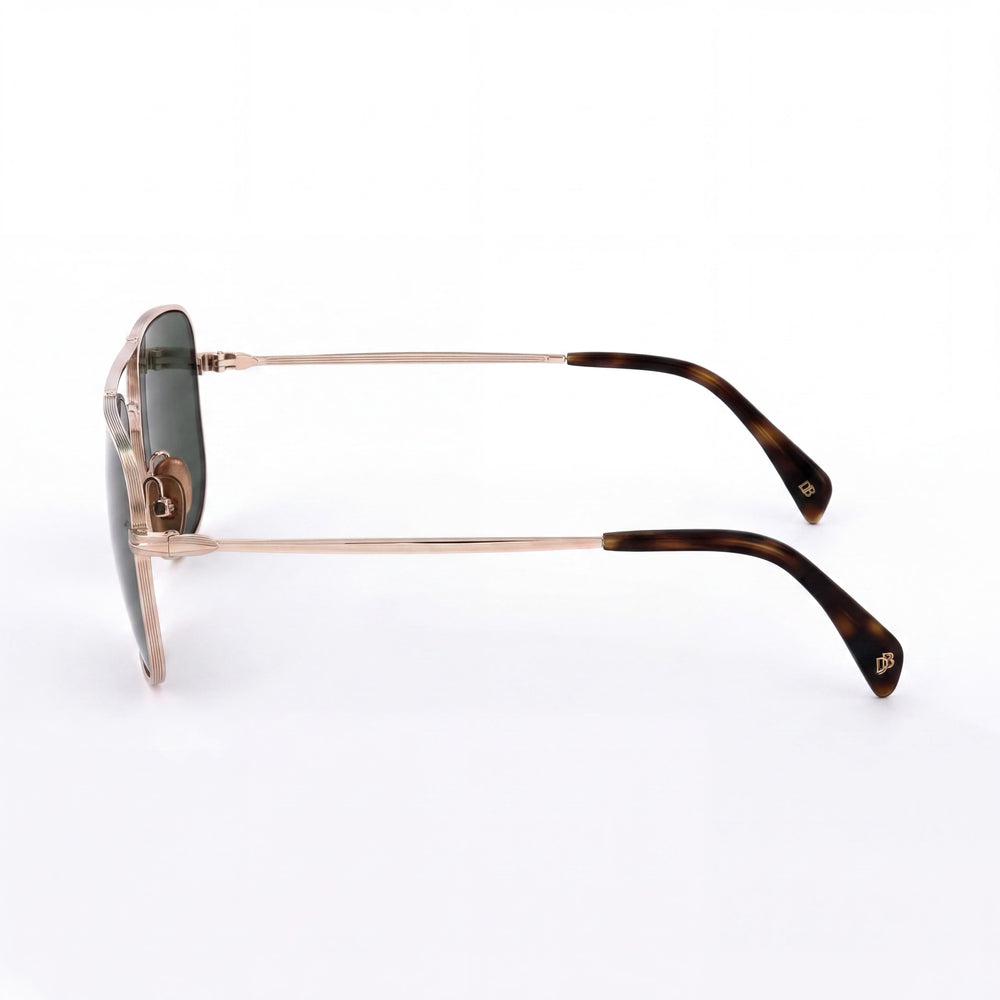 David Beckham Db 1093/s Unisex Classic Gold Stainless Steel Frame UV Protection Sunglasses 59mm
