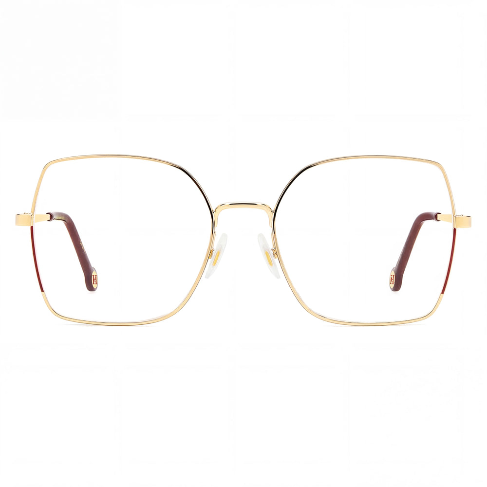 Carolina Herrera Casual Women's Metal Burgundy Gold Non-Polarized Eyeglasses 55mm