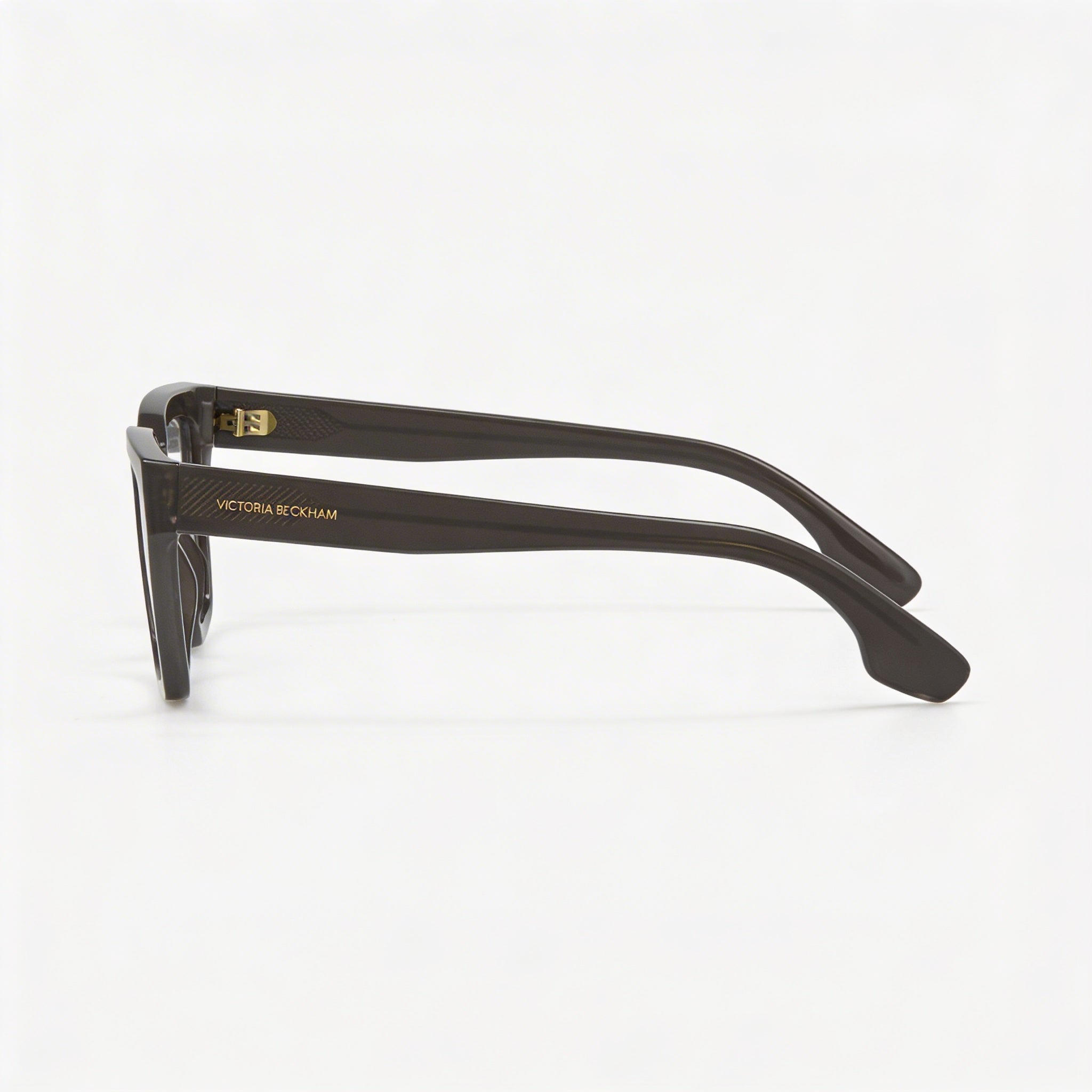 Victoria Beckham Modern VB2658 Women's Acetate Frame in Grey with Grey Polycarbonate Lenses Sunglasses 53mm, Photo 3