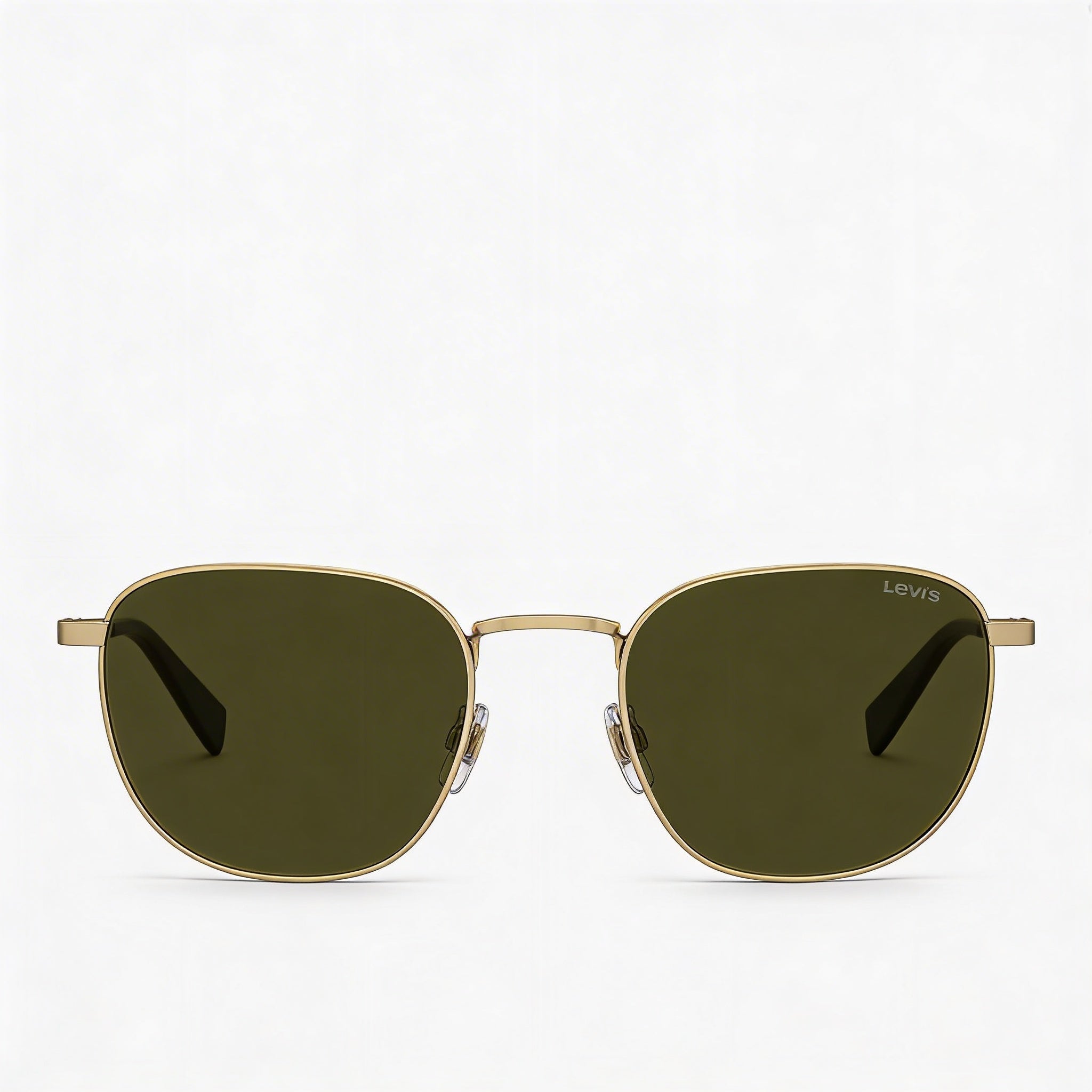 Levi's Modern Women's Sunglasses with Stainless Steel Gold Frame, UV 400 Non-Polarized Lenses, 54-21-140mm, Photo 3