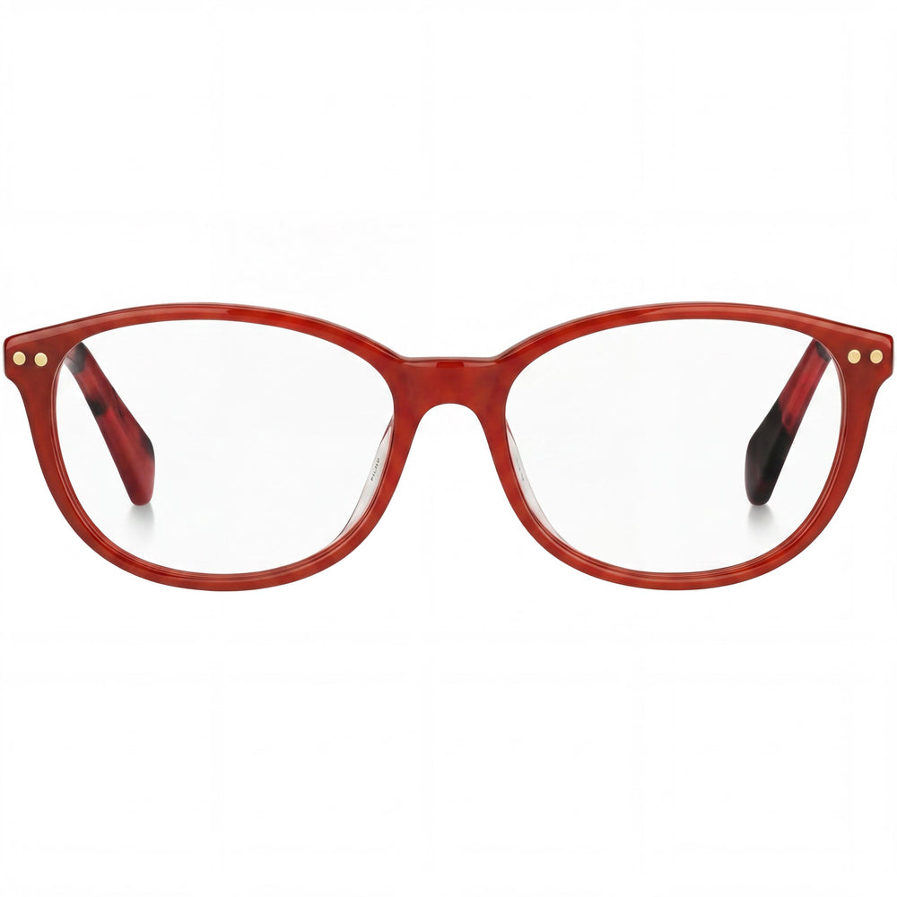 Kate Spade New York Evangeline/f - Gafas de sol modernas para mujer, color rojo, con montura de acetato, lentes de policarbonato, 53 mm, puente de 16 mm, patillas de 145 mm