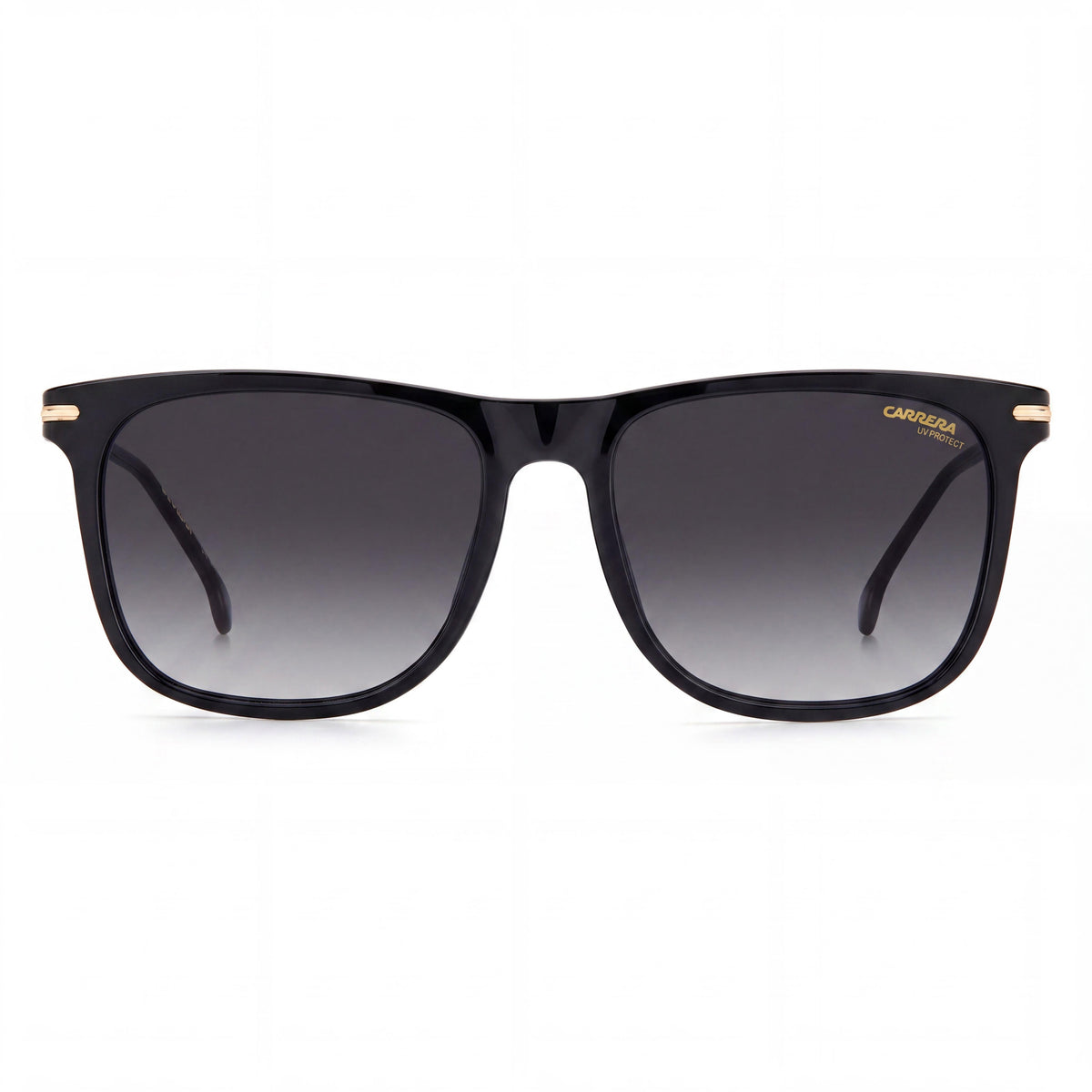 Gafas de sol Carrera 276/S unisex de poliamida negra con protección UV, sin polarizar, en gris sombreado de 55 mm, Photo 2