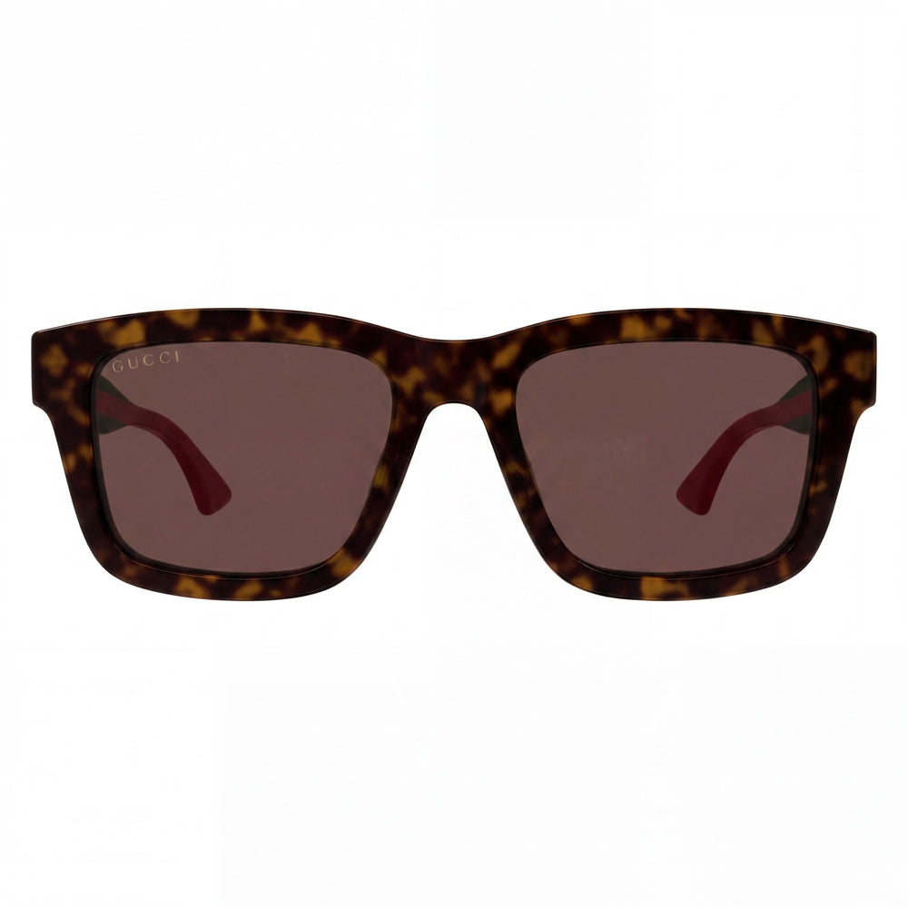 Gucci Modern Unisex Black Frame Black Lens Sunglasses