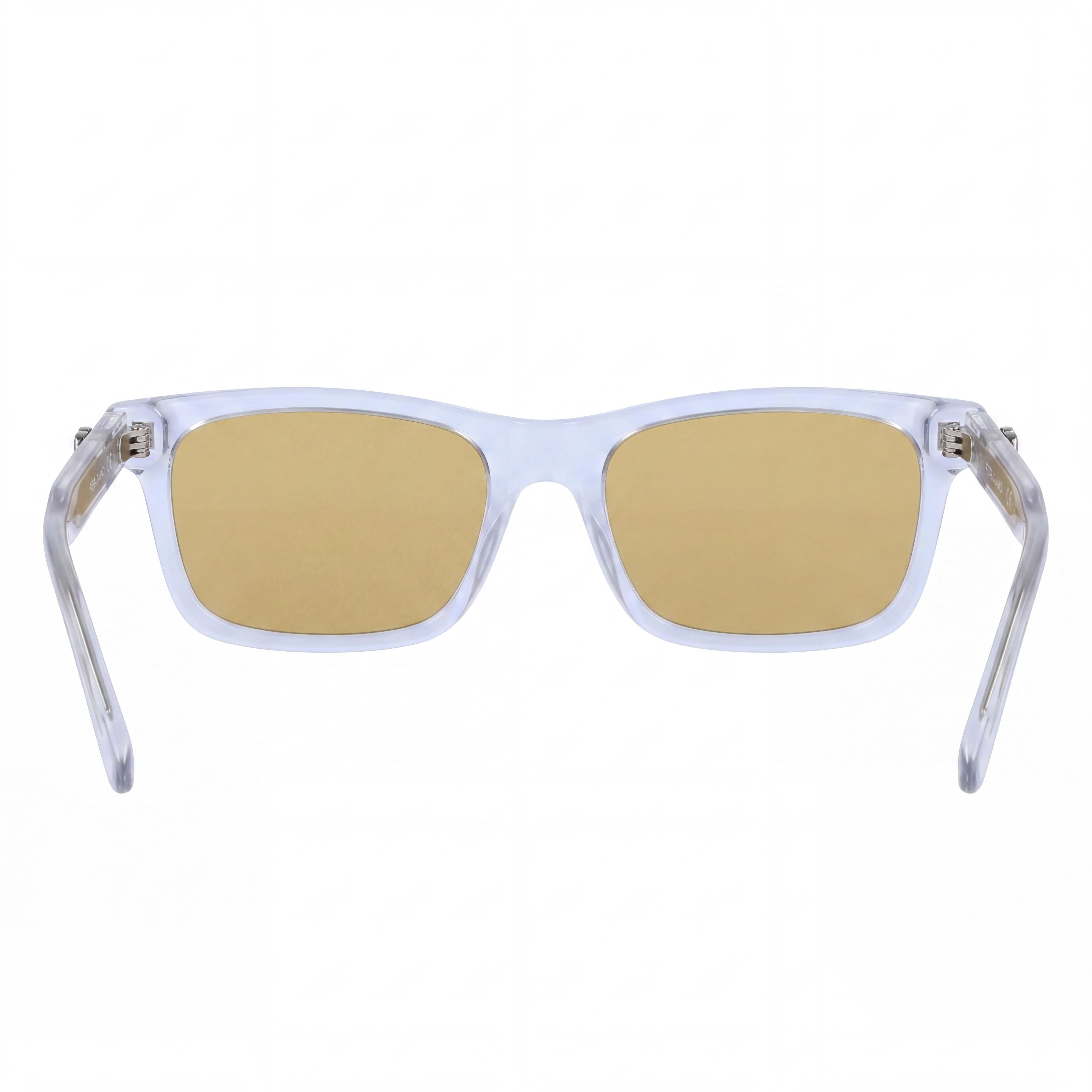 Gafas de sol rectangulares Ferragamo modernas unisex de acetato con montura gris transparente, protección UV 400 no polarizadas de 55 mm, Photo 2