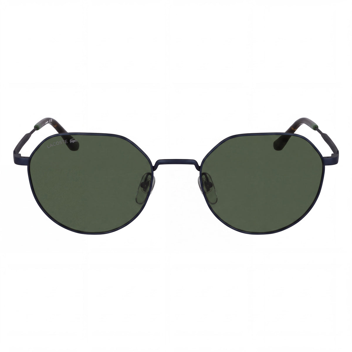Lacoste L268s N Unisex Rounded Blue Metal Frame with UV Protected Lenses 53mm Lens Width, Photo 2