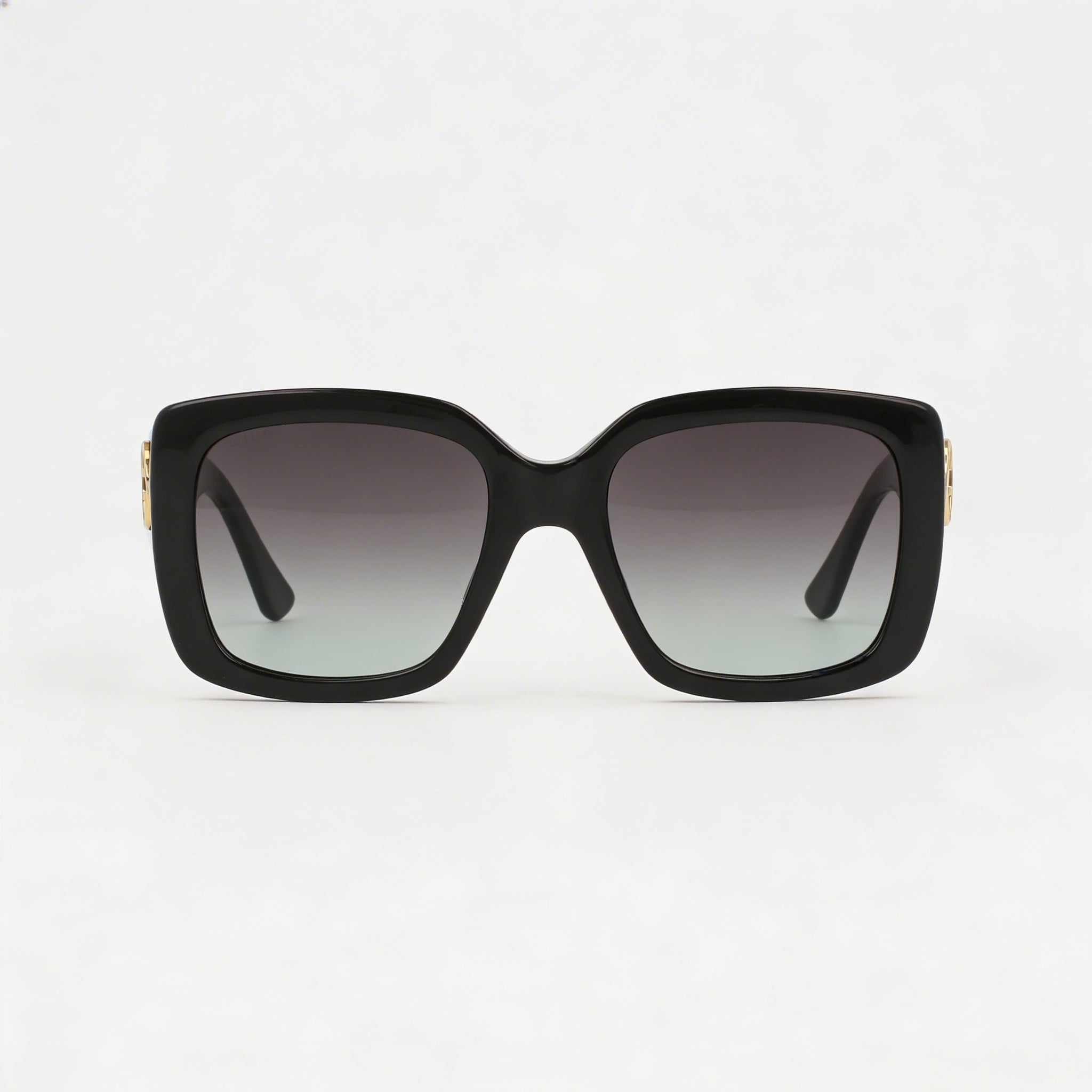 Gafas de sol Gucci Gg0141sn para mujer, cuadradas, de acetato negro, con degradado negro y gris, no polarizadas, 53 mm, Photo 2