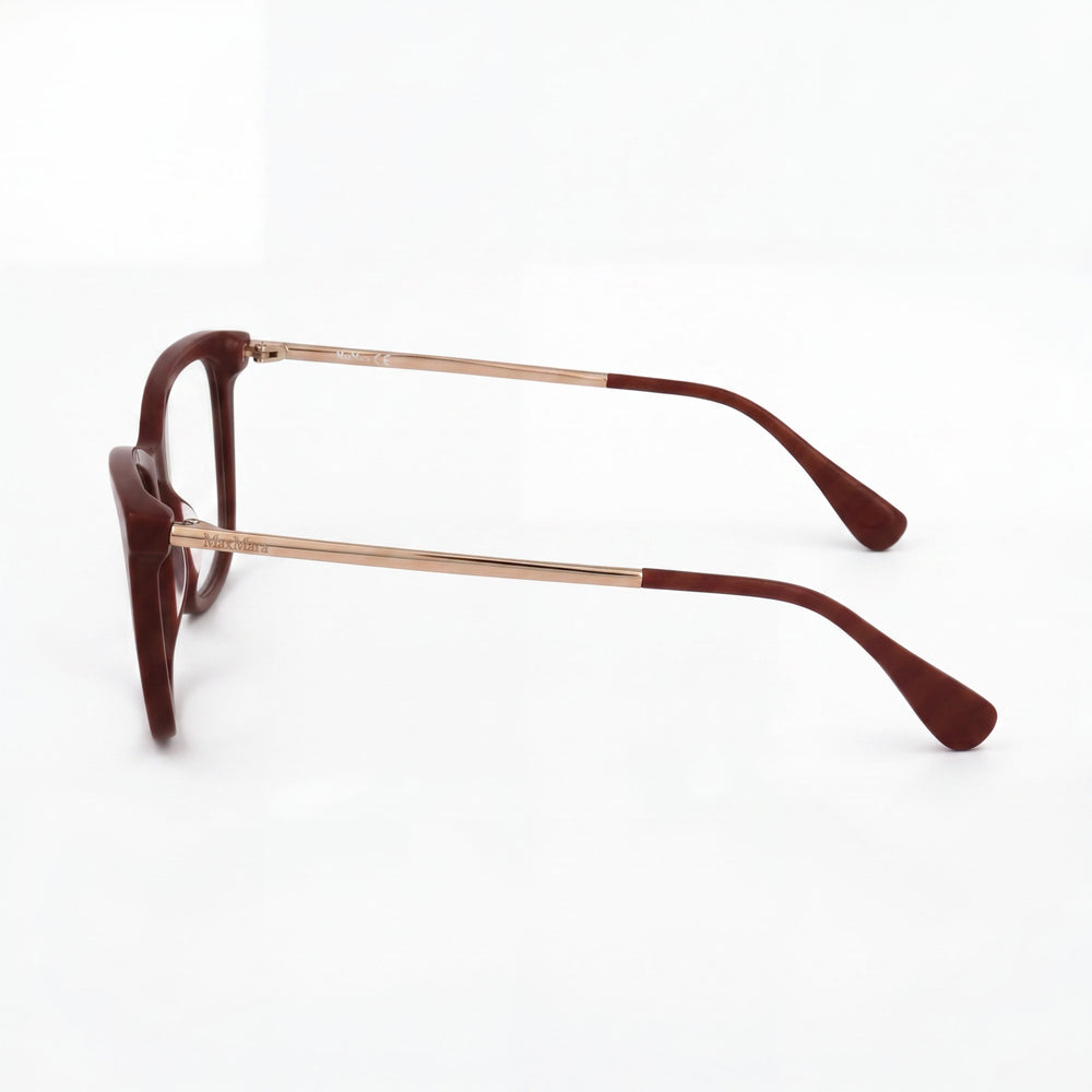 MaxMara Mm5009 Women's Red Acetate Eyeglasses Frame 54-14-140